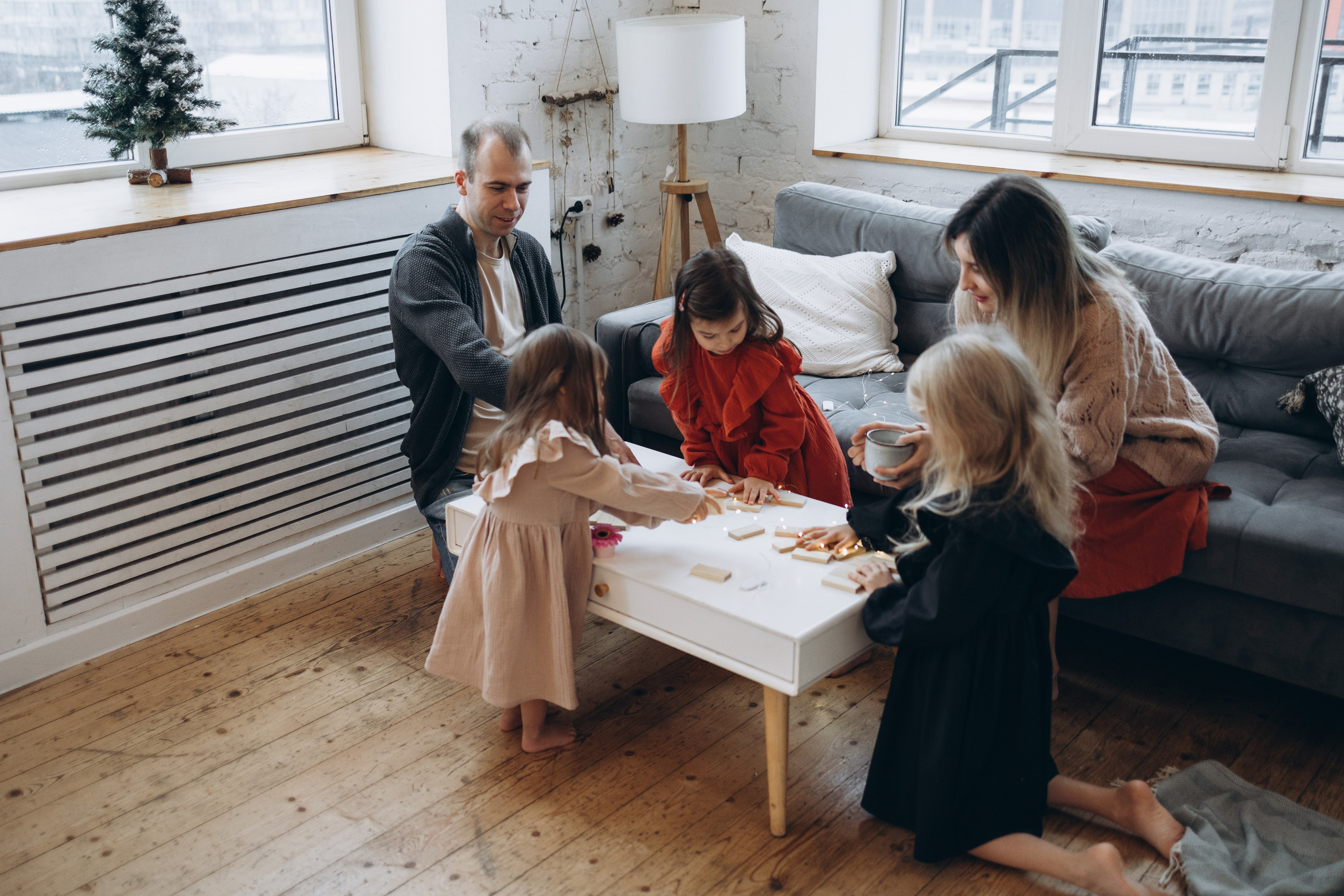 Эля, Вася, Алиса, Ева, Мира. Семейный фотограф в Москве Виктория Ястребинская