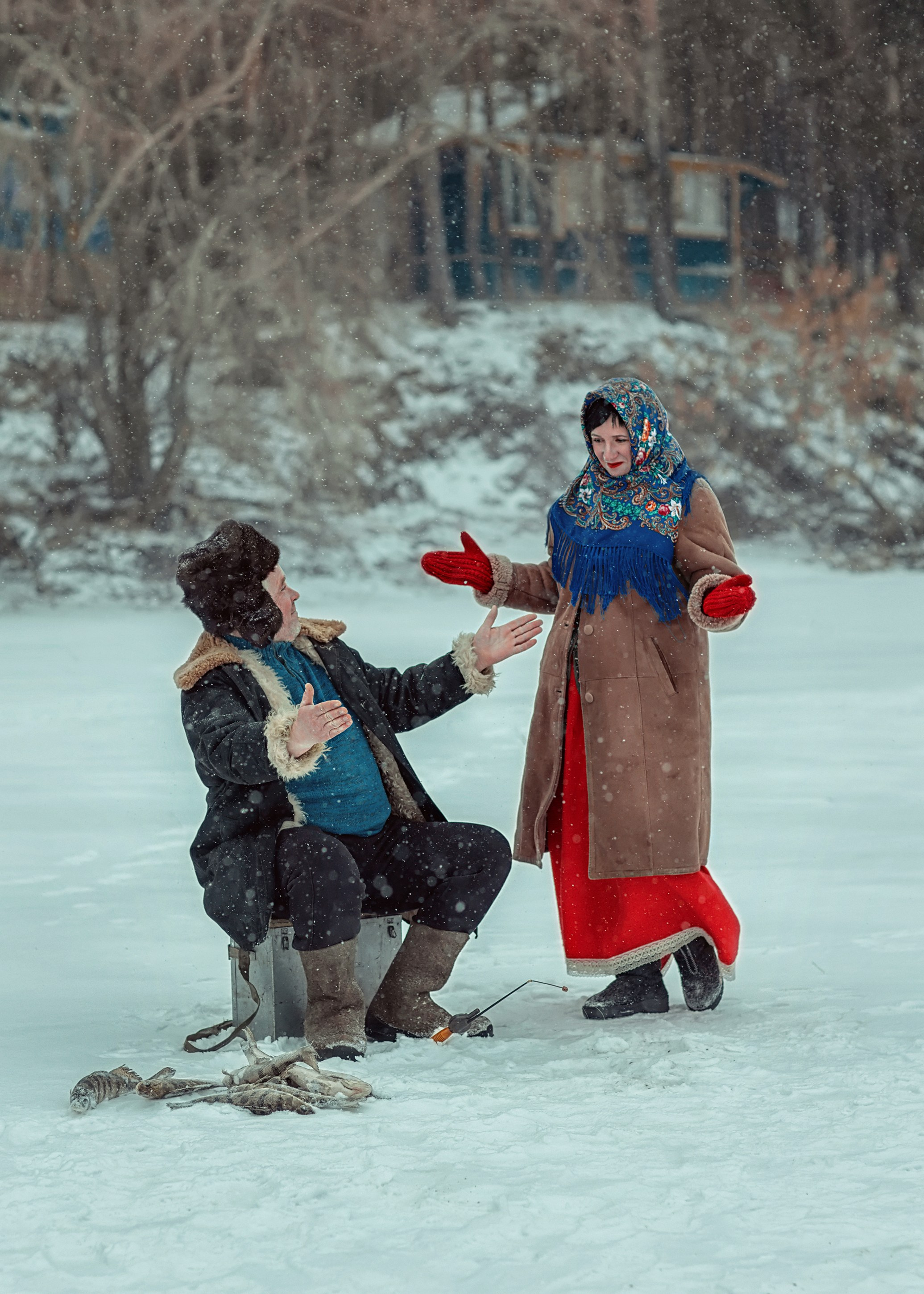 Стилизованная семейная съёмка. Главная