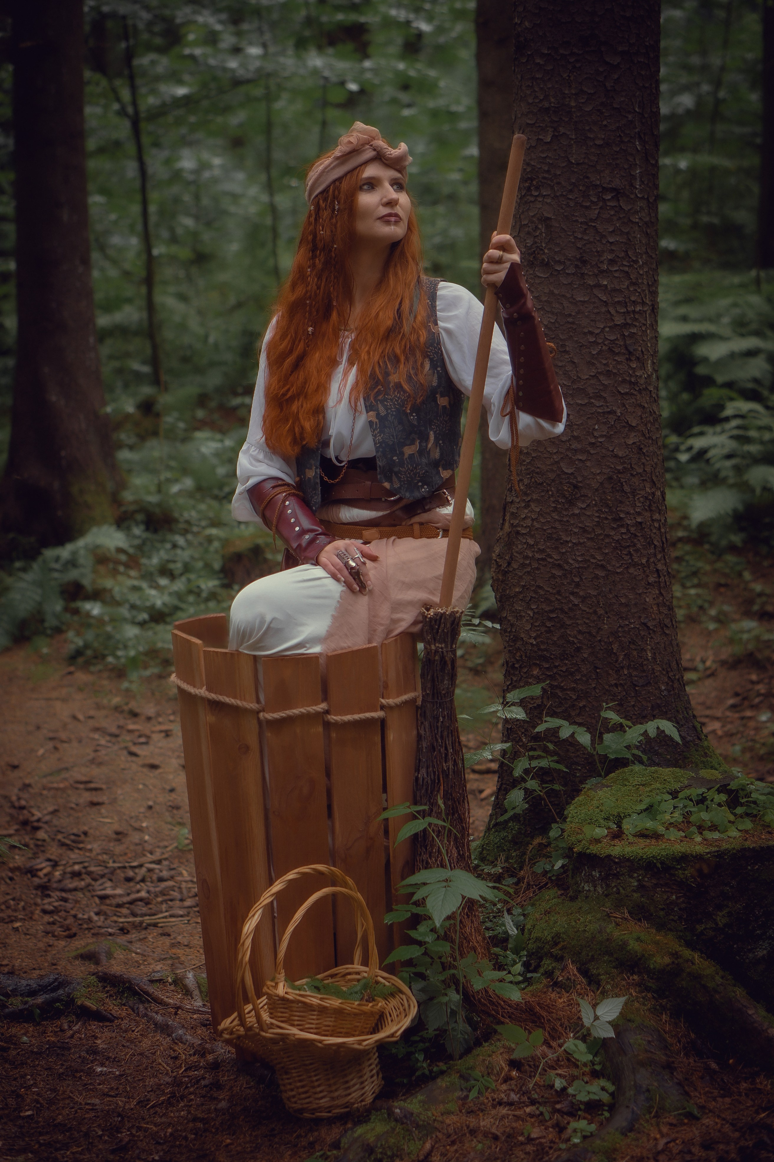 Баба-Яга. Художественный фотограф Салаева Алина