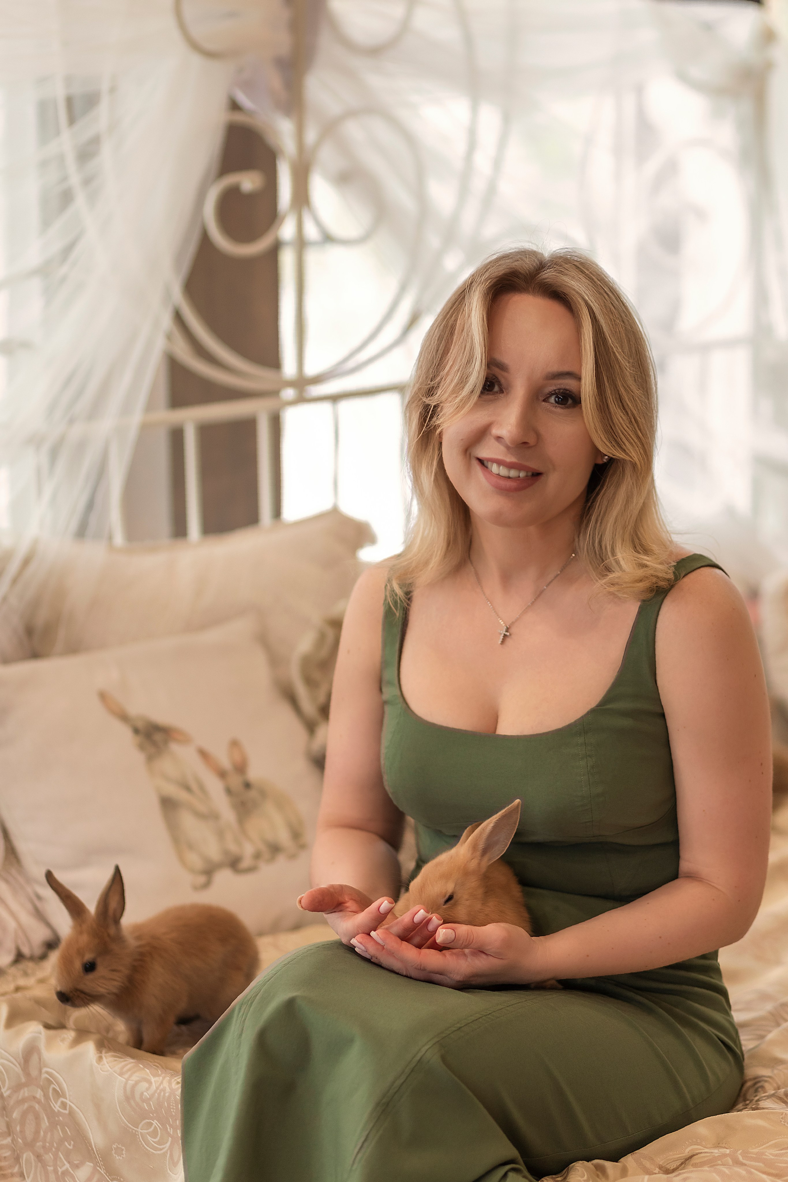 Фотосессия с кроликами. Фотограф Ольга Бобб Нижний Новгород