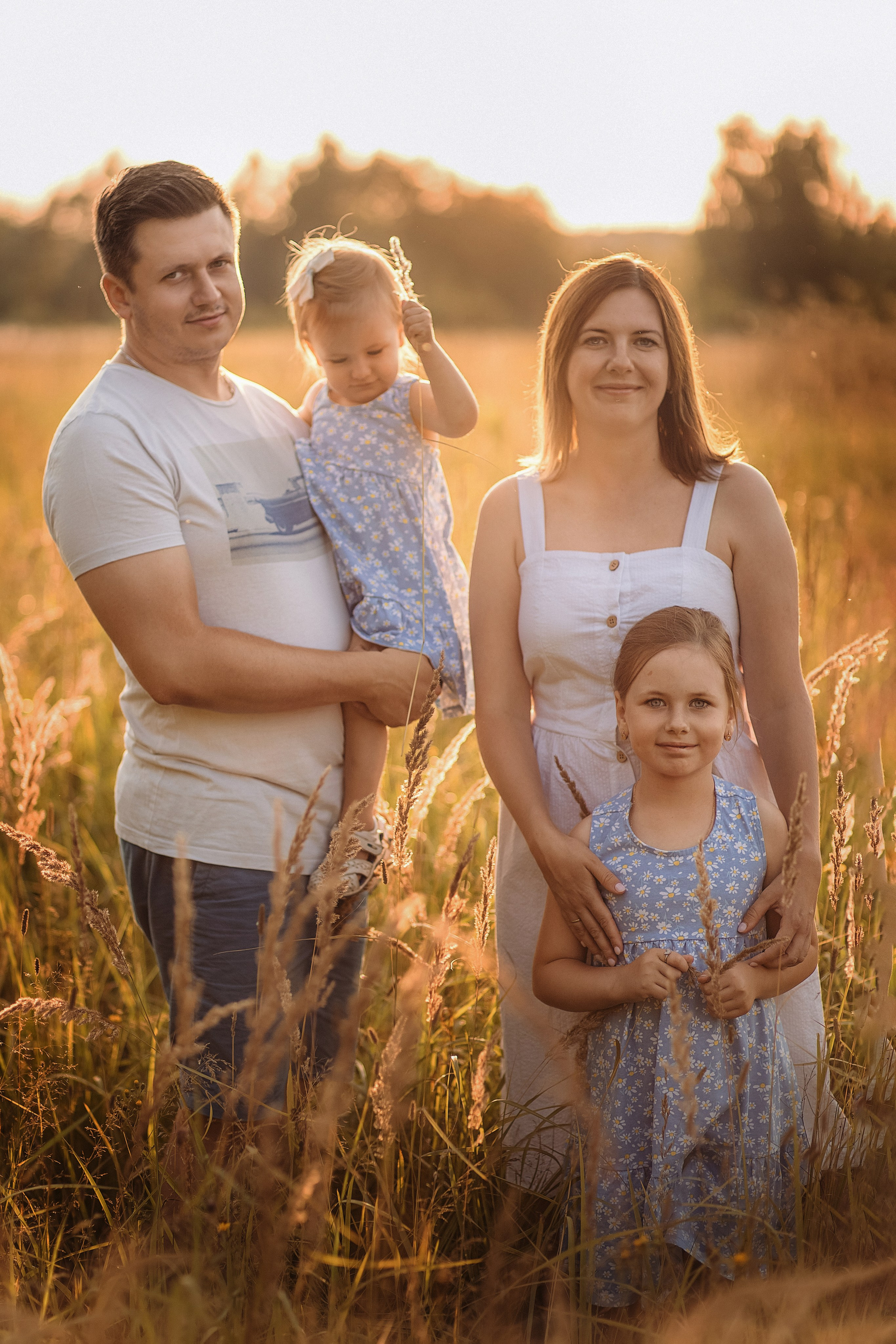 На закате. Семейный и детский фотограф В Москве Парамонова Екатерина