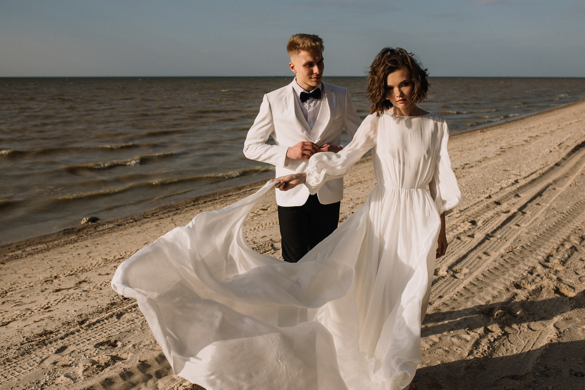 Клятва у волн: пляжная свадебная love story. Семейный и свадебный фотограф Ростове-на-Дону