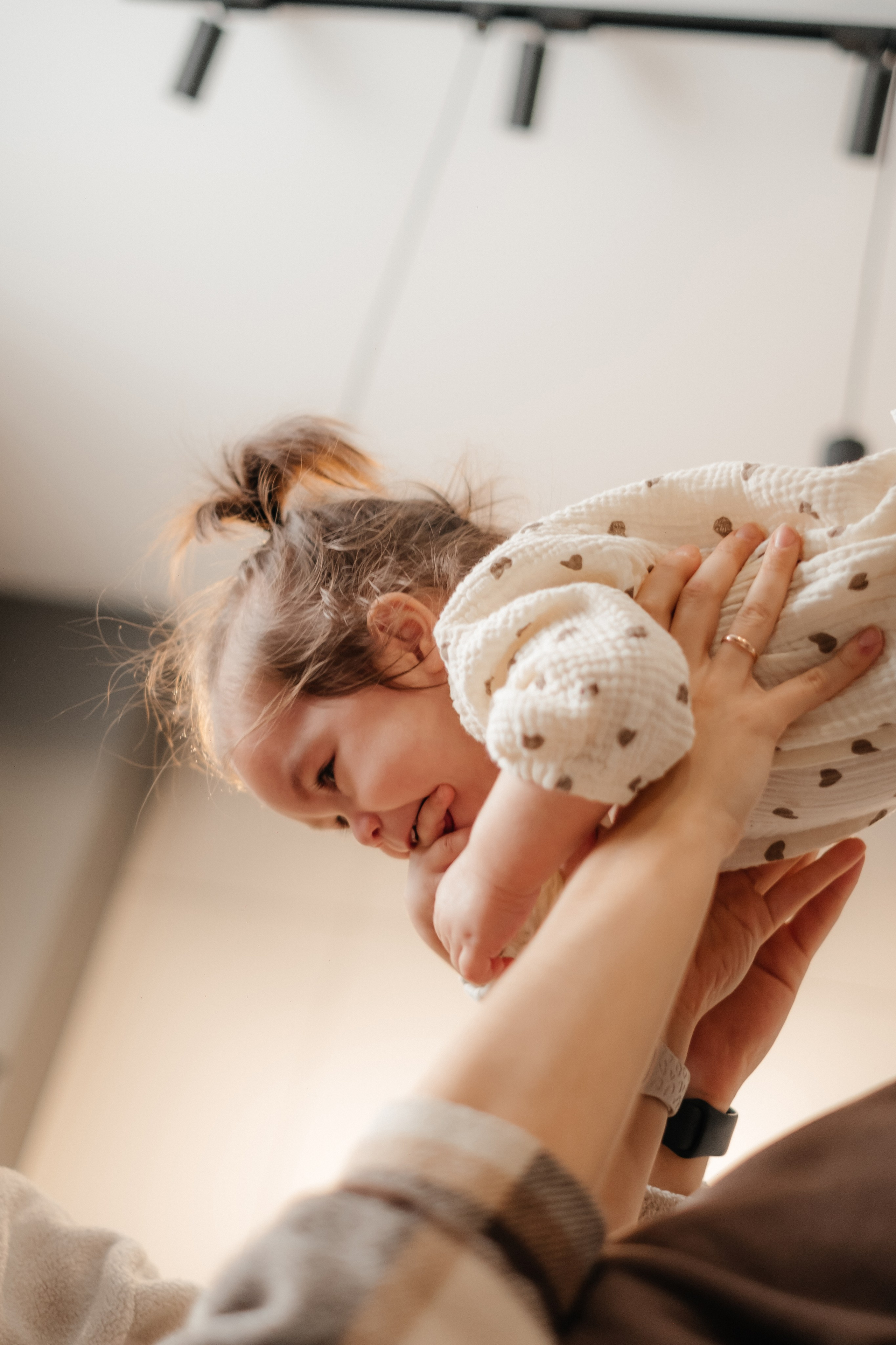 Катя, Саша и Еся | домашняя съемка. Фотограф в Новосибирске Диана Ильиных