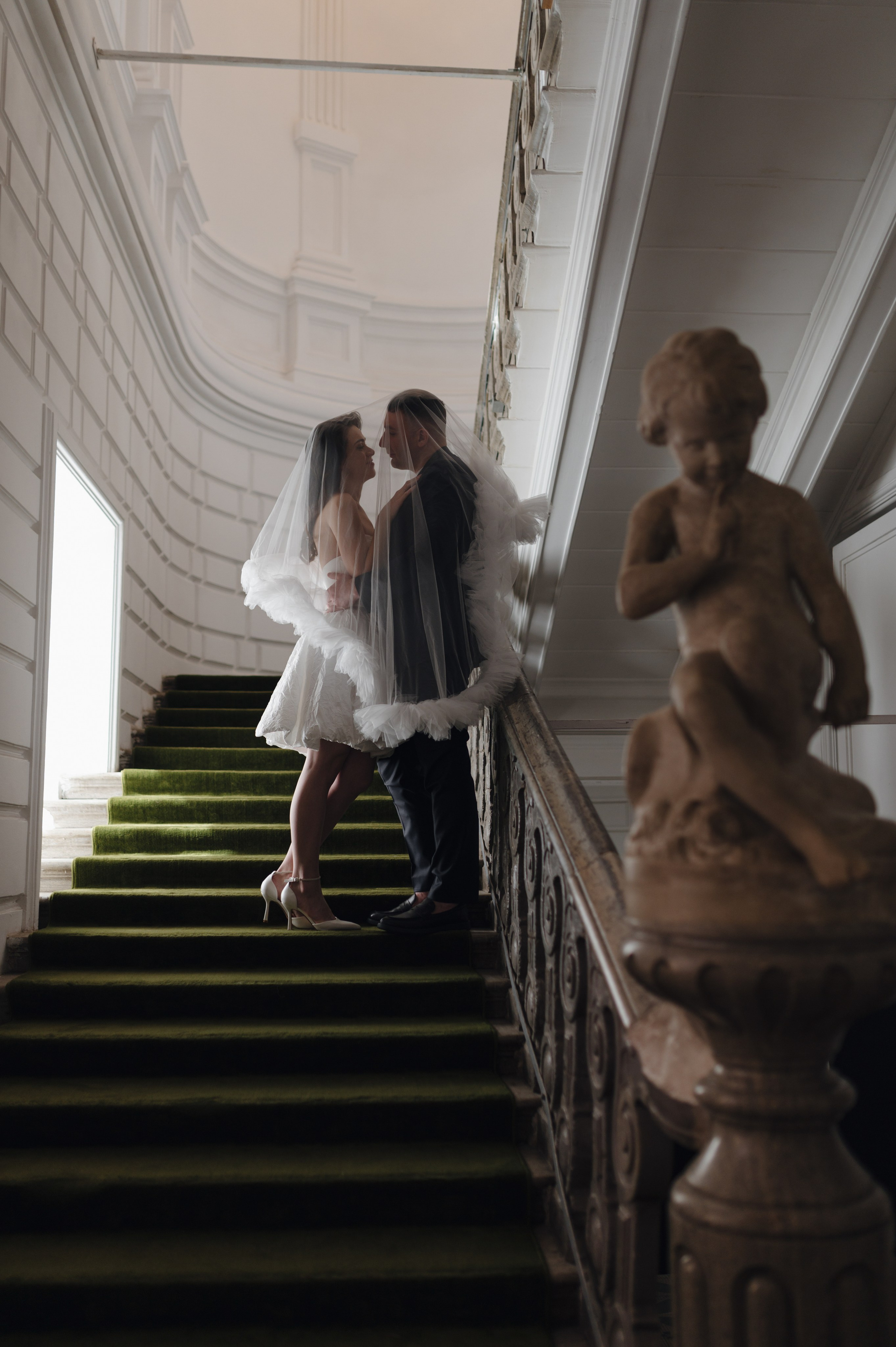 Елизавета и Константин. Особняк Спиридонова. Свадебный фотограф Москва и Санкт-Петербург. Анастасия Чудина