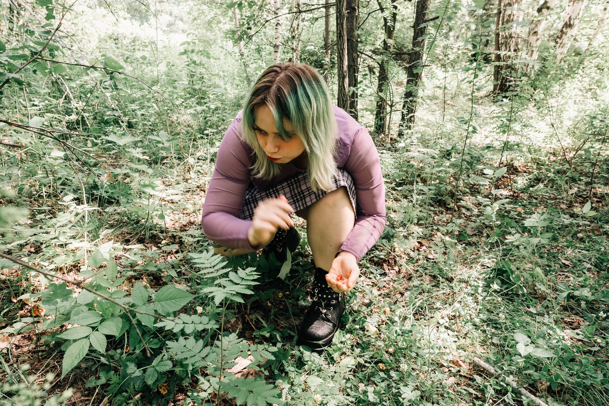 Кэт. В парке Лесоводов. Фотограф