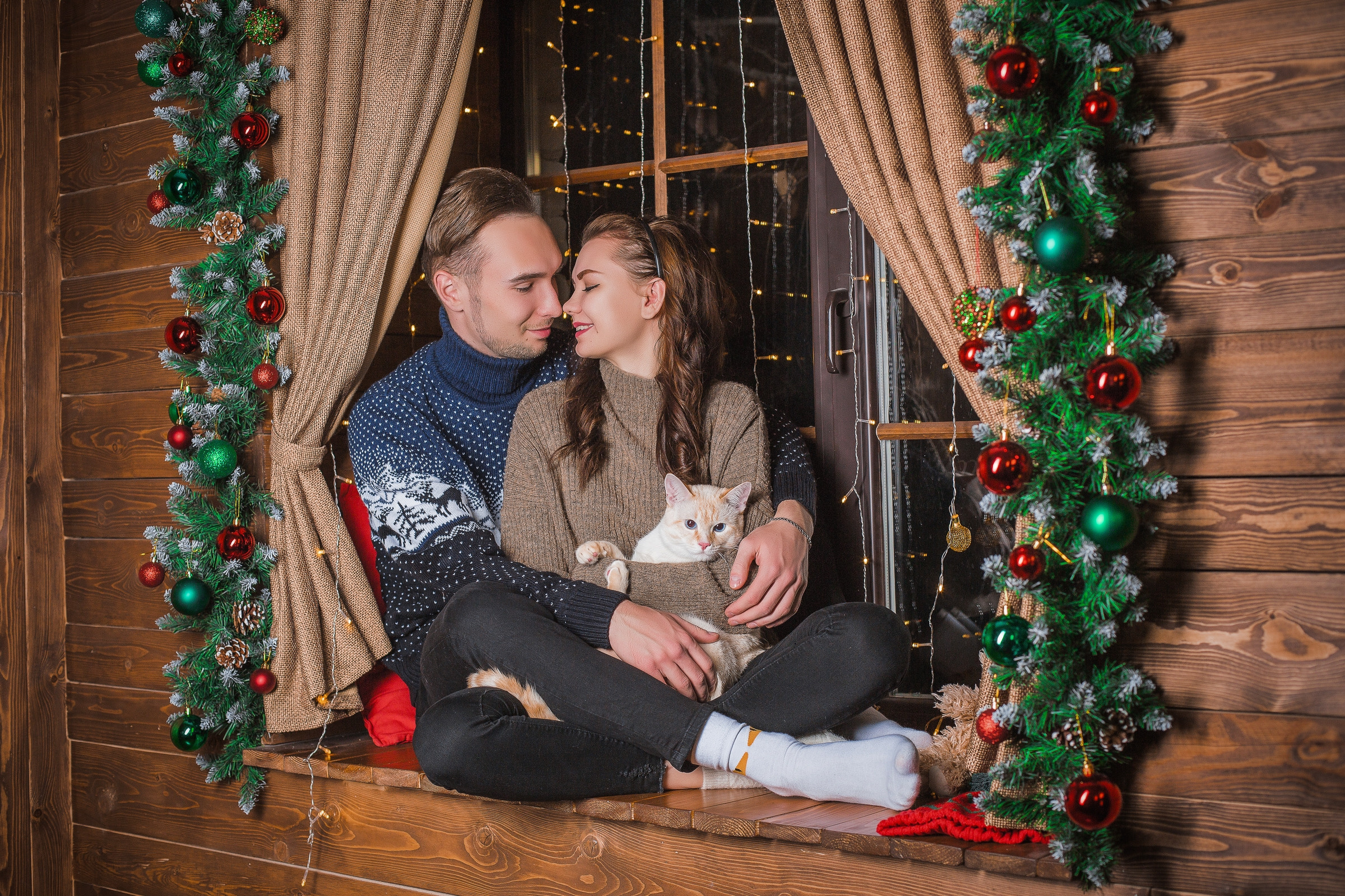 Новогодние фотосессии. Фотограф Игорь Тихонов