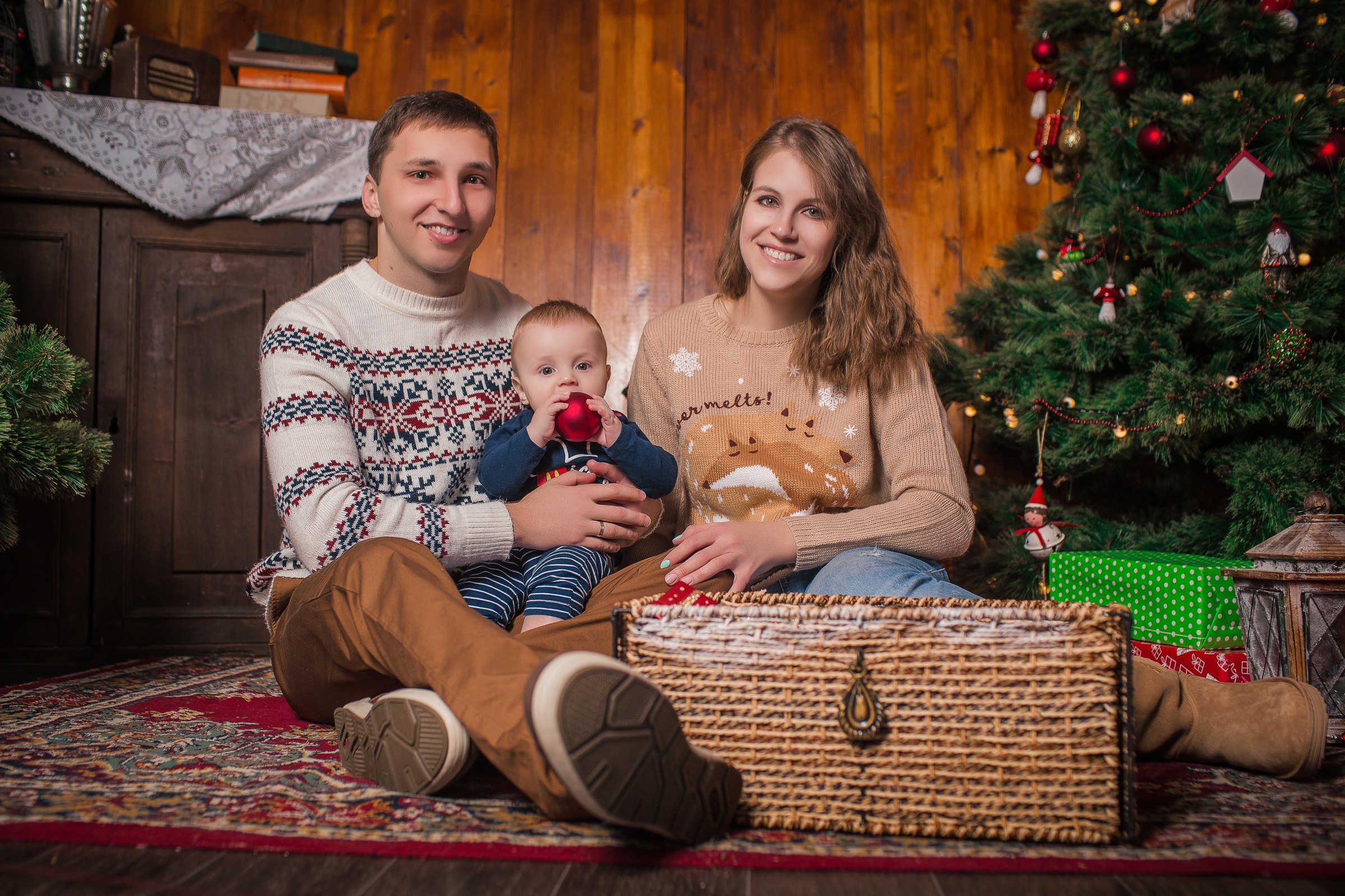 Новогодние фотосессии. Фотограф Игорь Тихонов