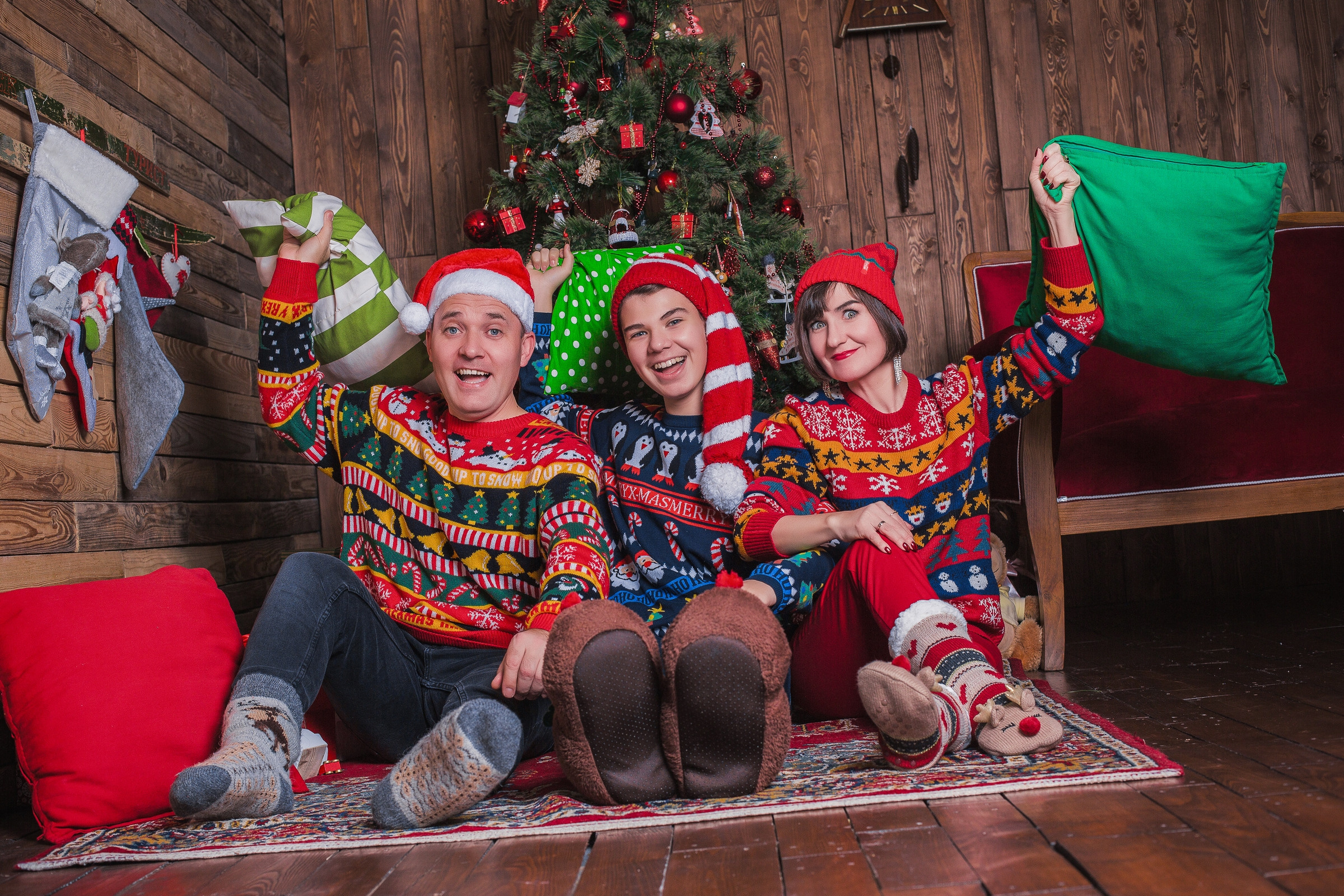 Новогодние фотосессии. Фотограф Игорь Тихонов