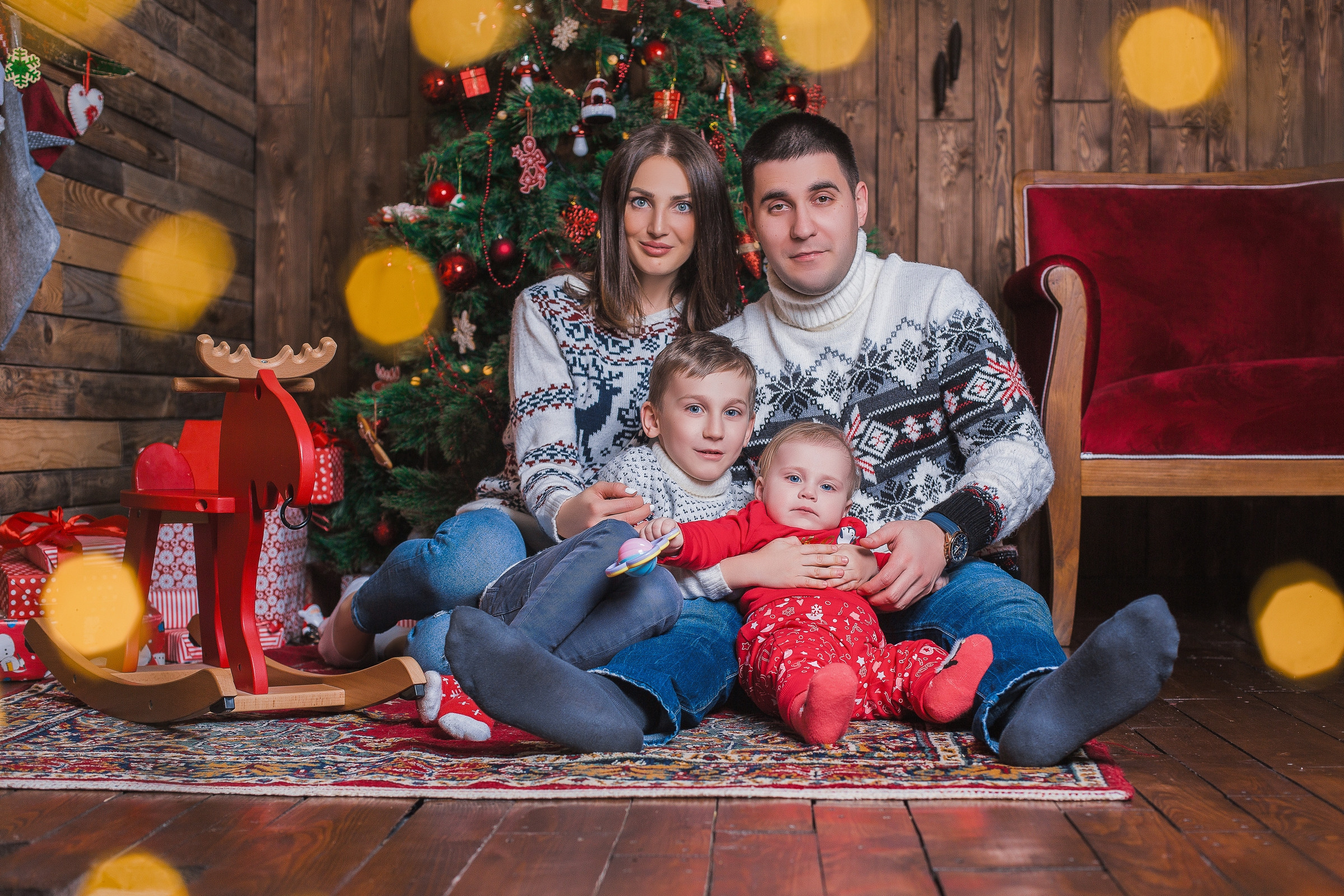 Новогодние фотосессии. Фотограф Игорь Тихонов