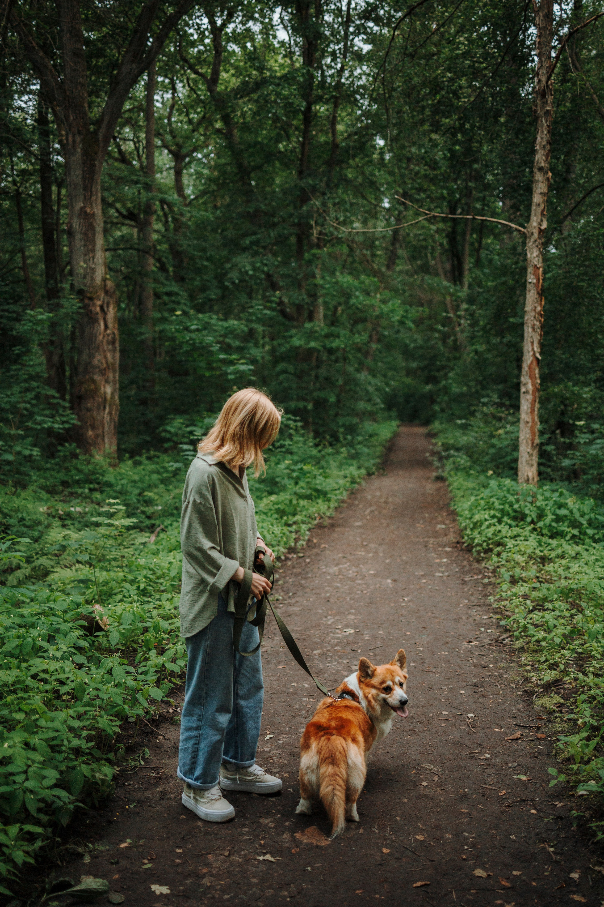 Даша и корги Рудик. Фотограф-анималист в Санкт-Петеребурге Титова Алиса