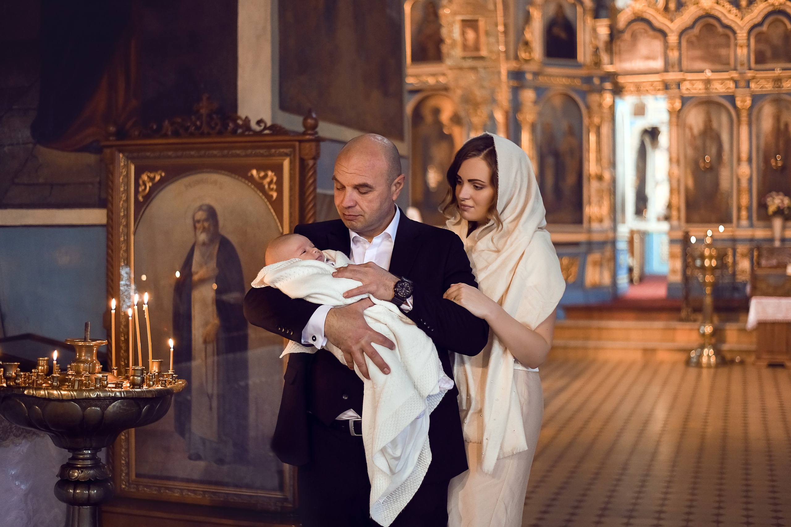 Крещение Льва. Семейный, детский фотограф в Ростове-на-Дону Совенко Юлия