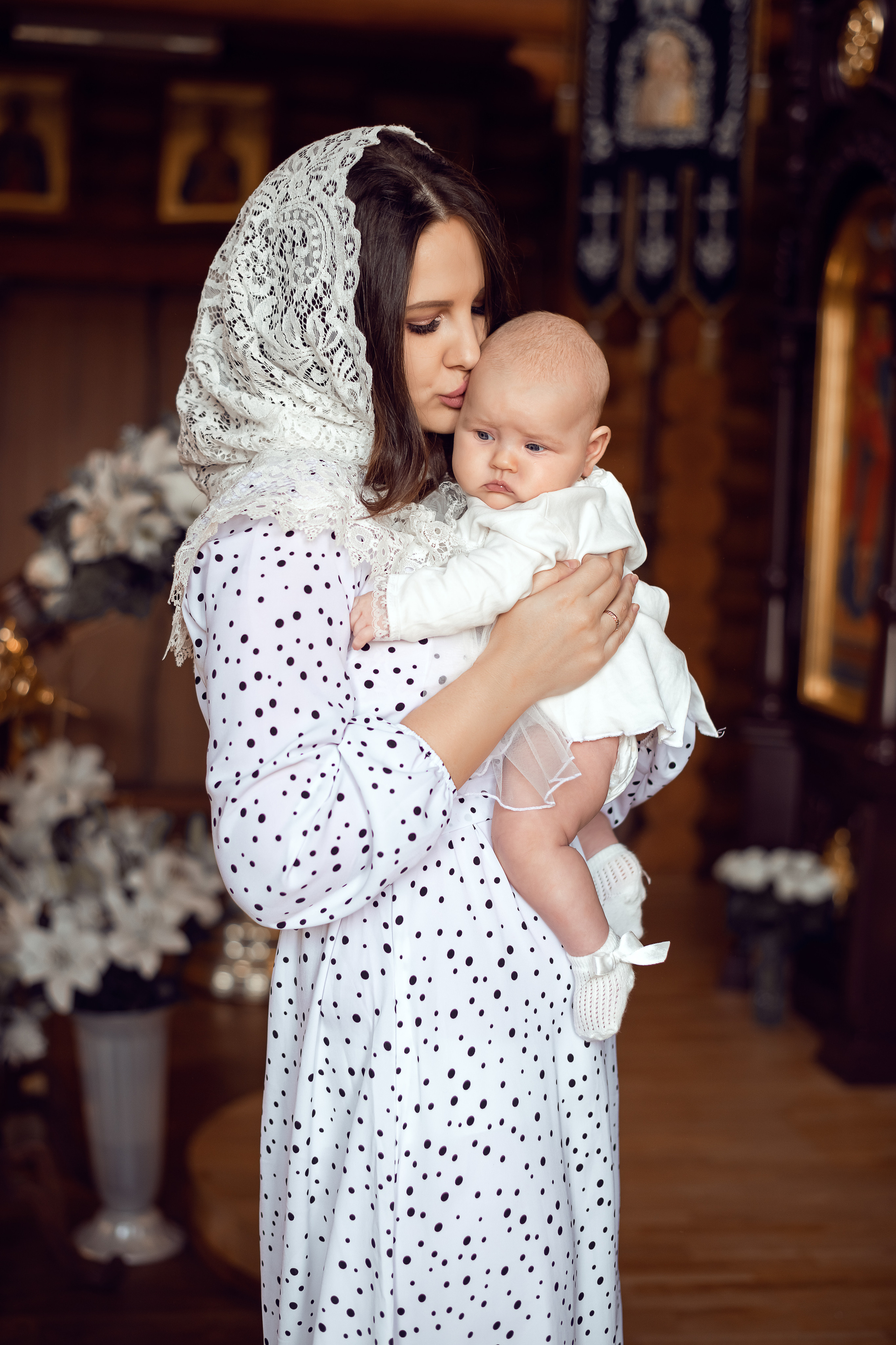 Крещение Оливии. Семейный, детский фотограф в Ростове-на-Дону Совенко Юлия