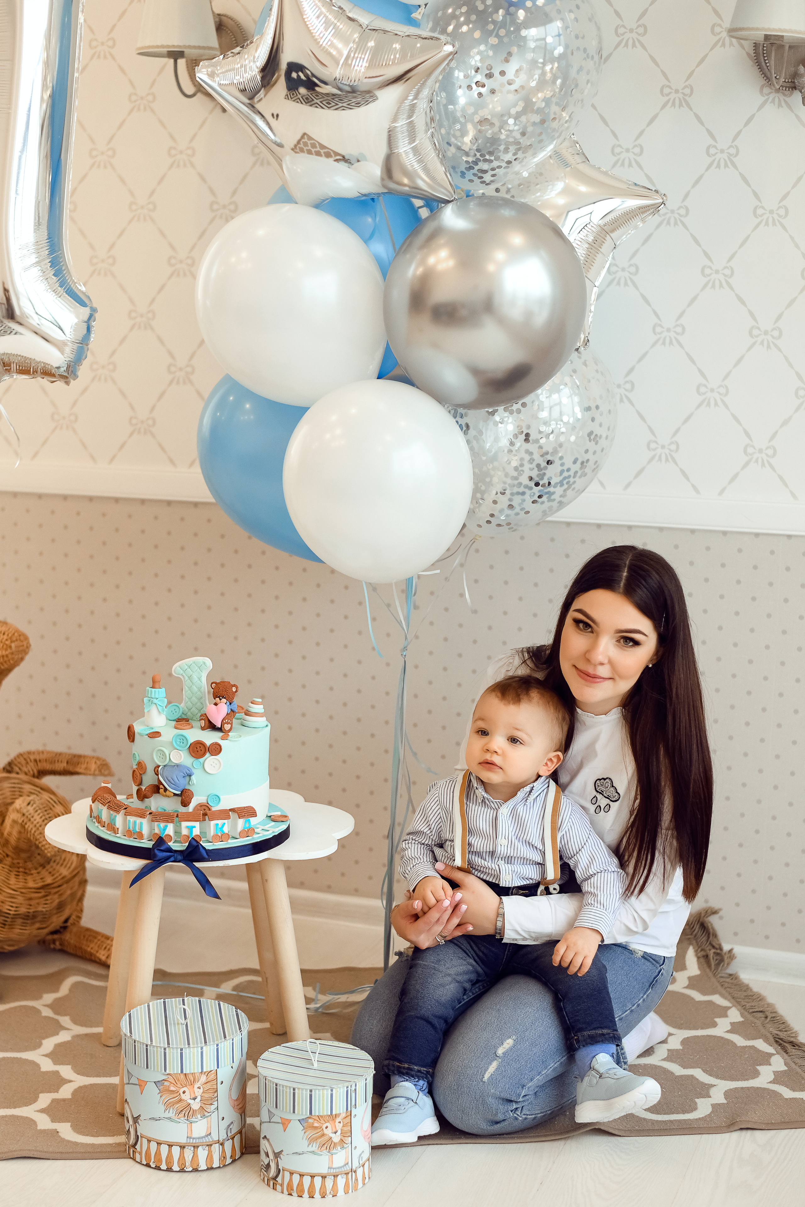 Мише 1 годик. Семейный, детский фотограф в Ростове-на-Дону Совенко Юлия