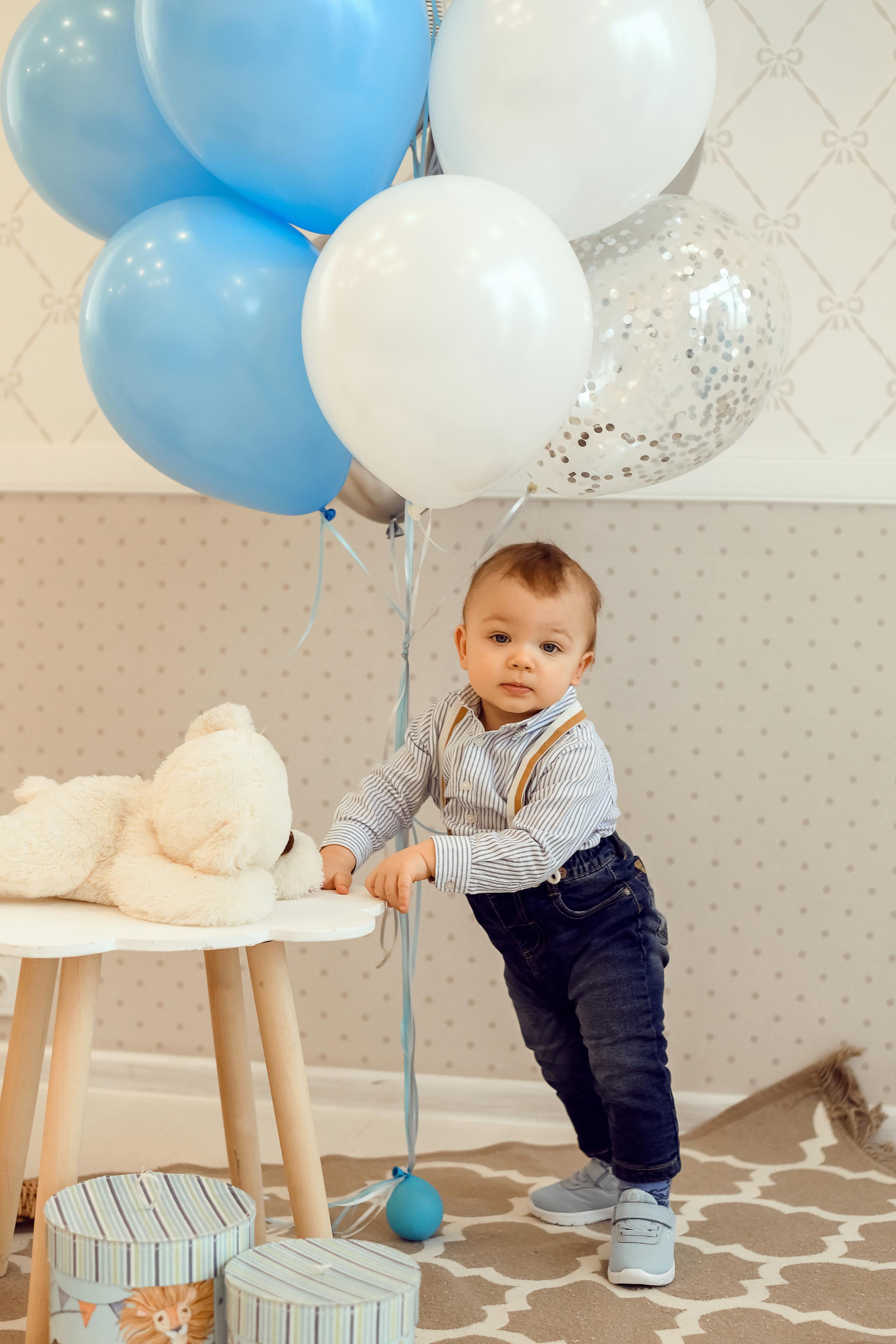 Мише 1 годик. Семейный, детский фотограф в Ростове-на-Дону Совенко Юлия