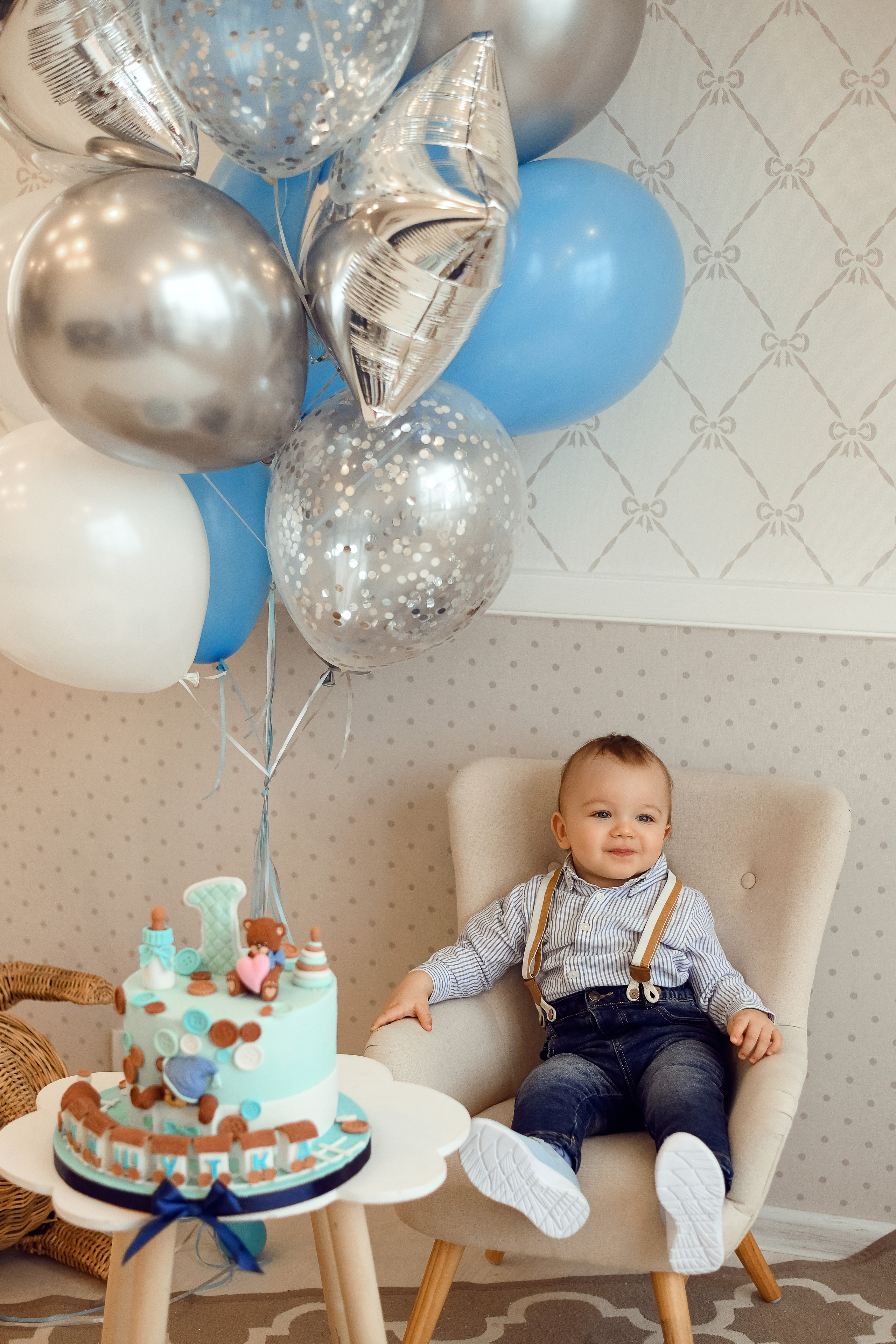 Мише 1 годик. Семейный, детский фотограф в Ростове-на-Дону Совенко Юлия