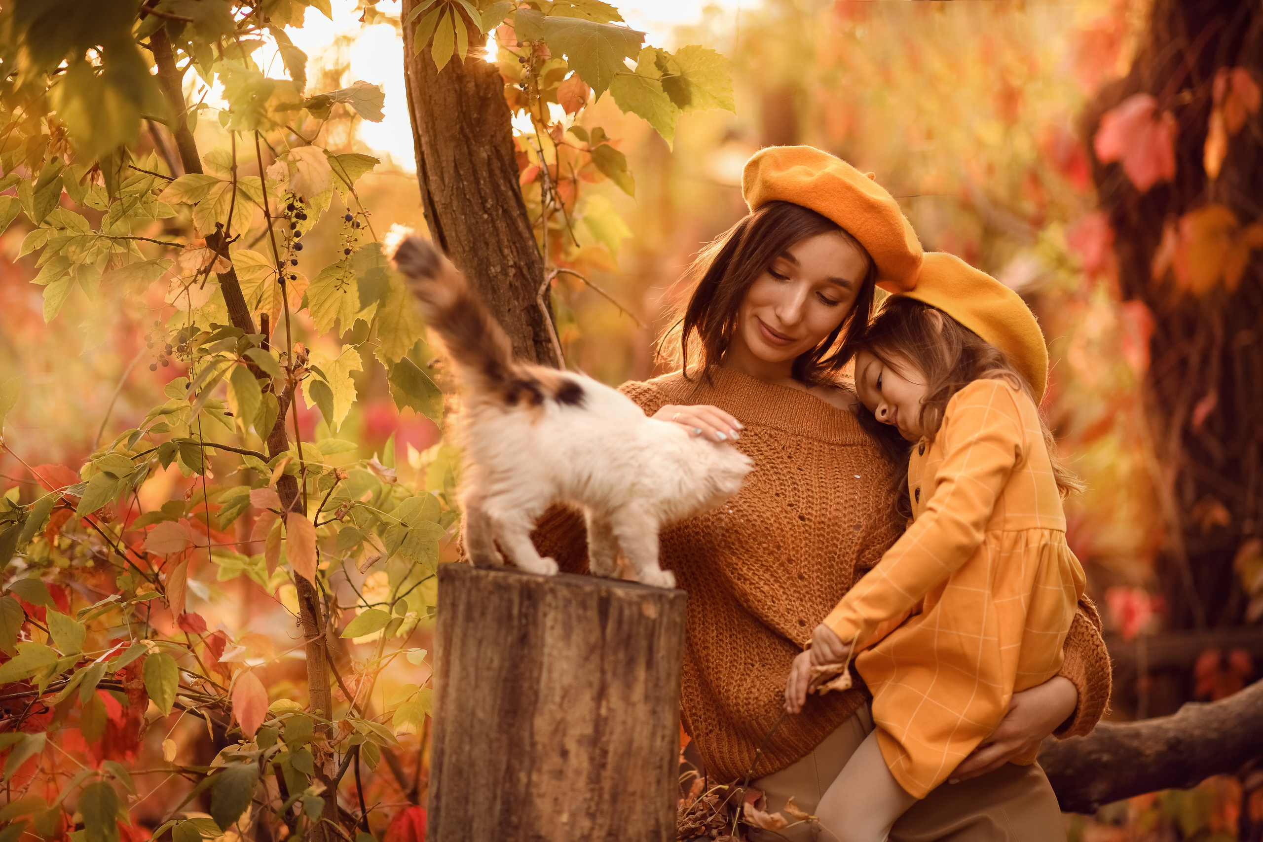 Вадим, Настя и Ариша. Семейный, детский фотограф в Ростове-на-Дону Совенко Юлия
