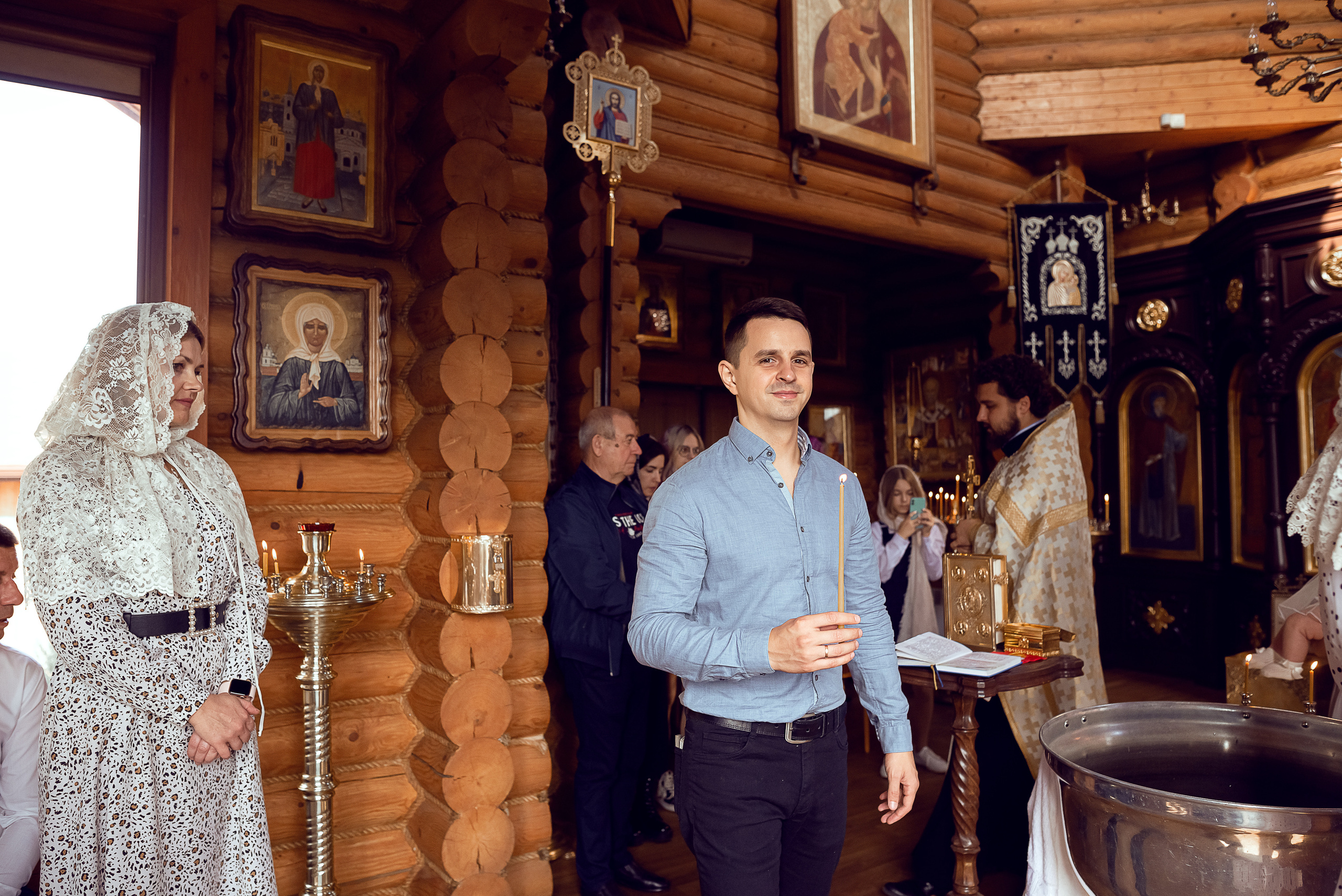 Крещение Оливии. Семейный, детский фотограф в Ростове-на-Дону Совенко Юлия