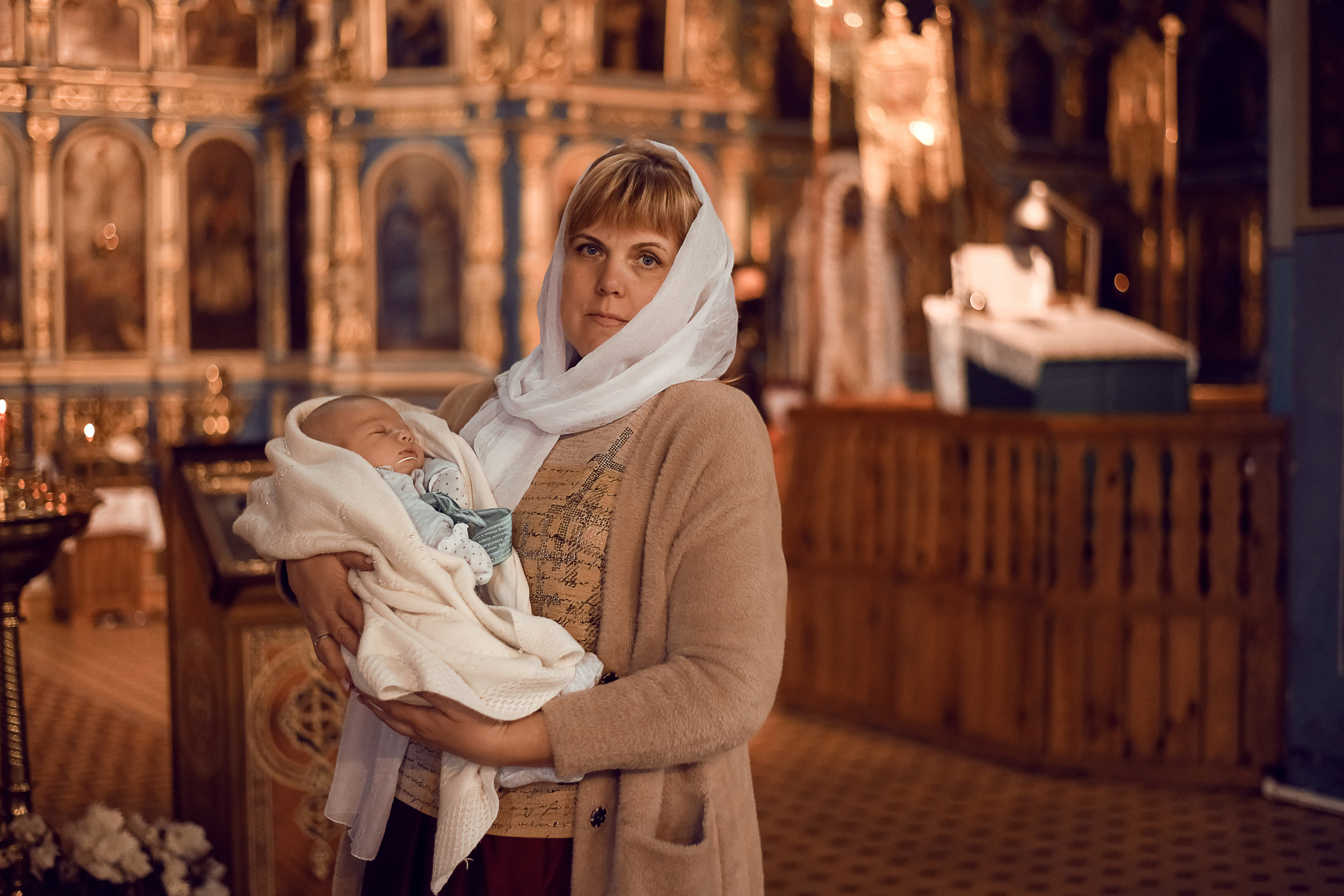 Крещение Льва. Семейный, детский фотограф в Ростове-на-Дону Совенко Юлия