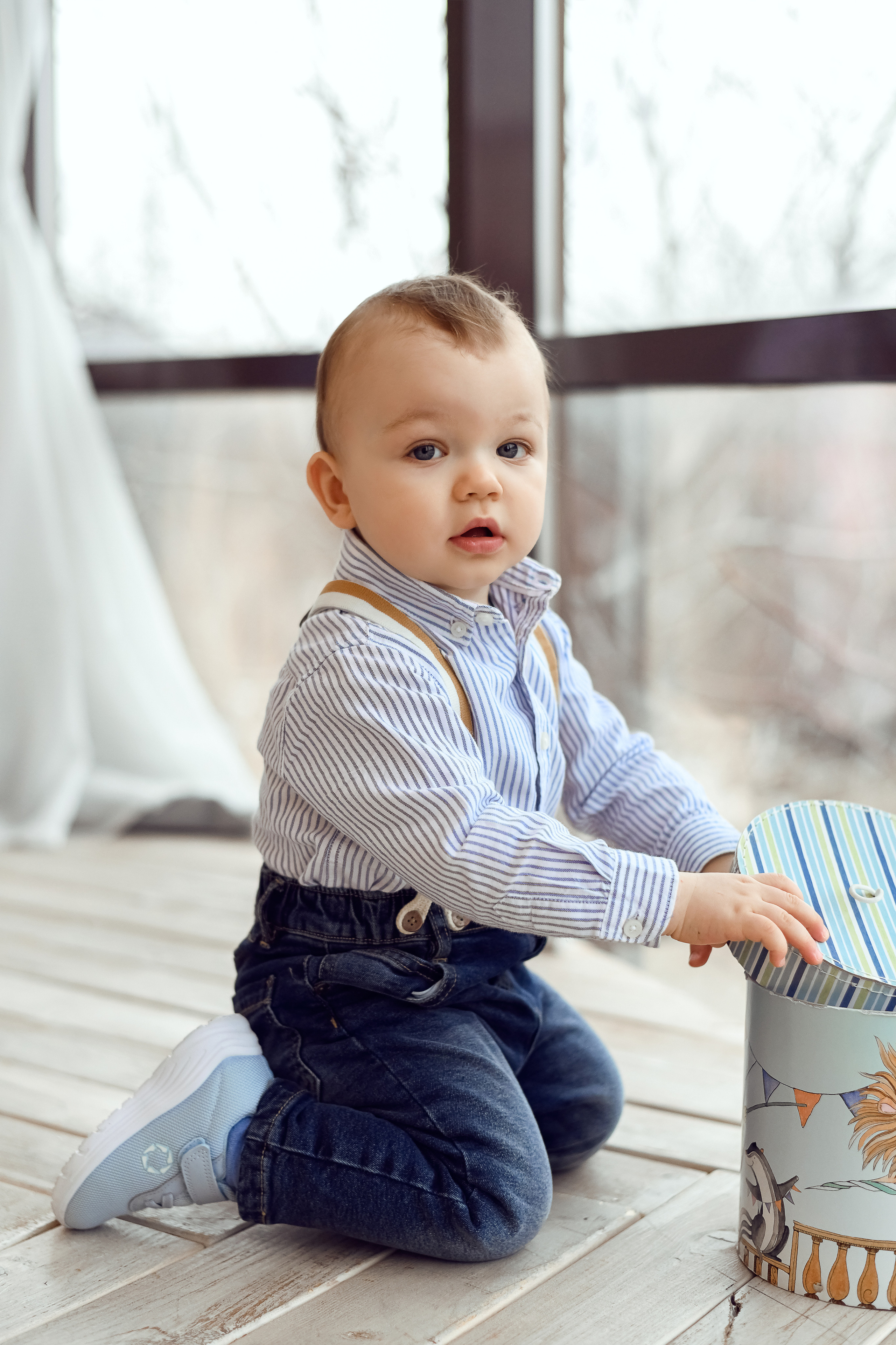 Мише 1 годик. Семейный, детский фотограф в Ростове-на-Дону Совенко Юлия