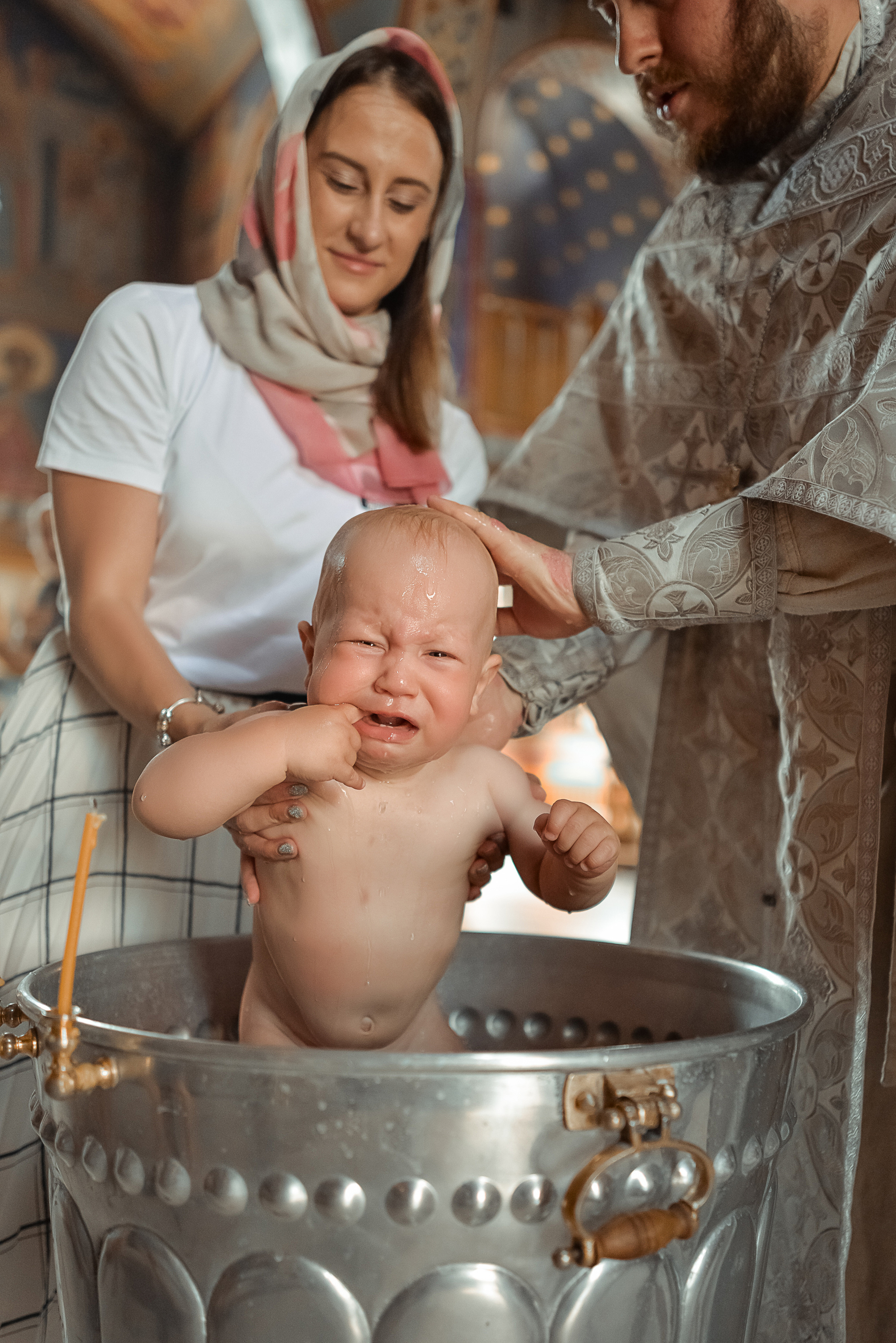 Крещение Тимофея. Семейный, детский фотограф в Ростове-на-Дону Совенко Юлия