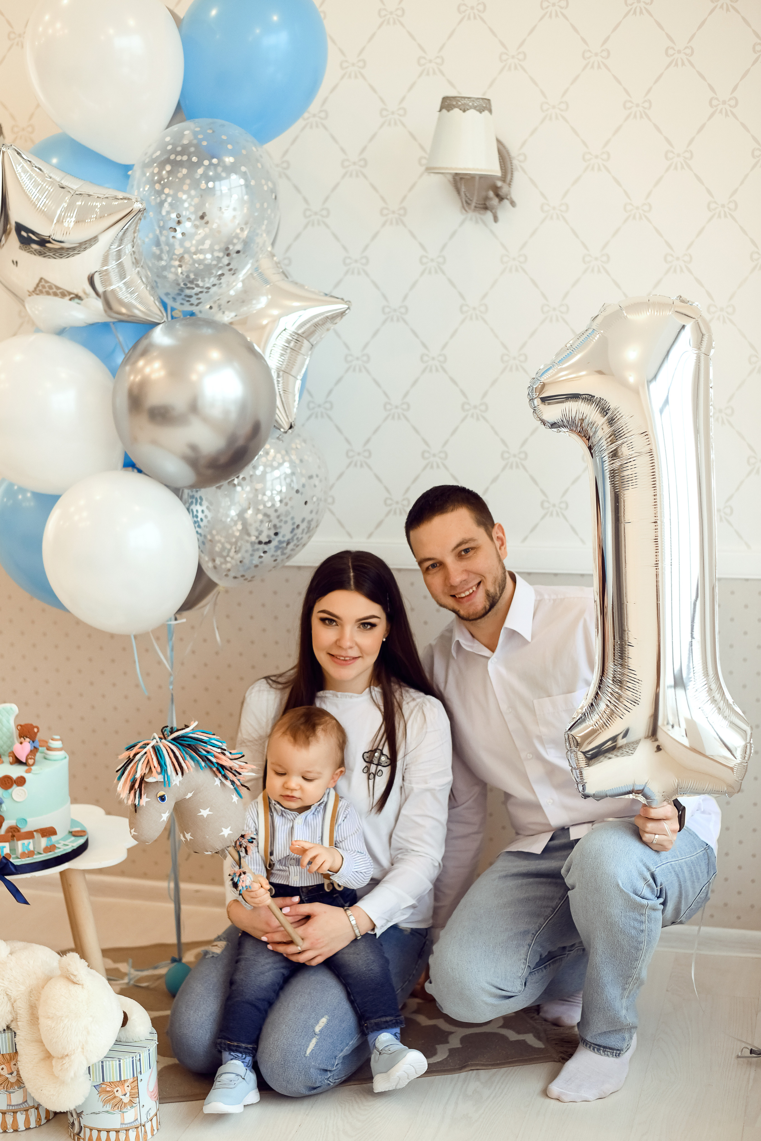 Мише 1 годик. Семейный, детский фотограф в Ростове-на-Дону Совенко Юлия