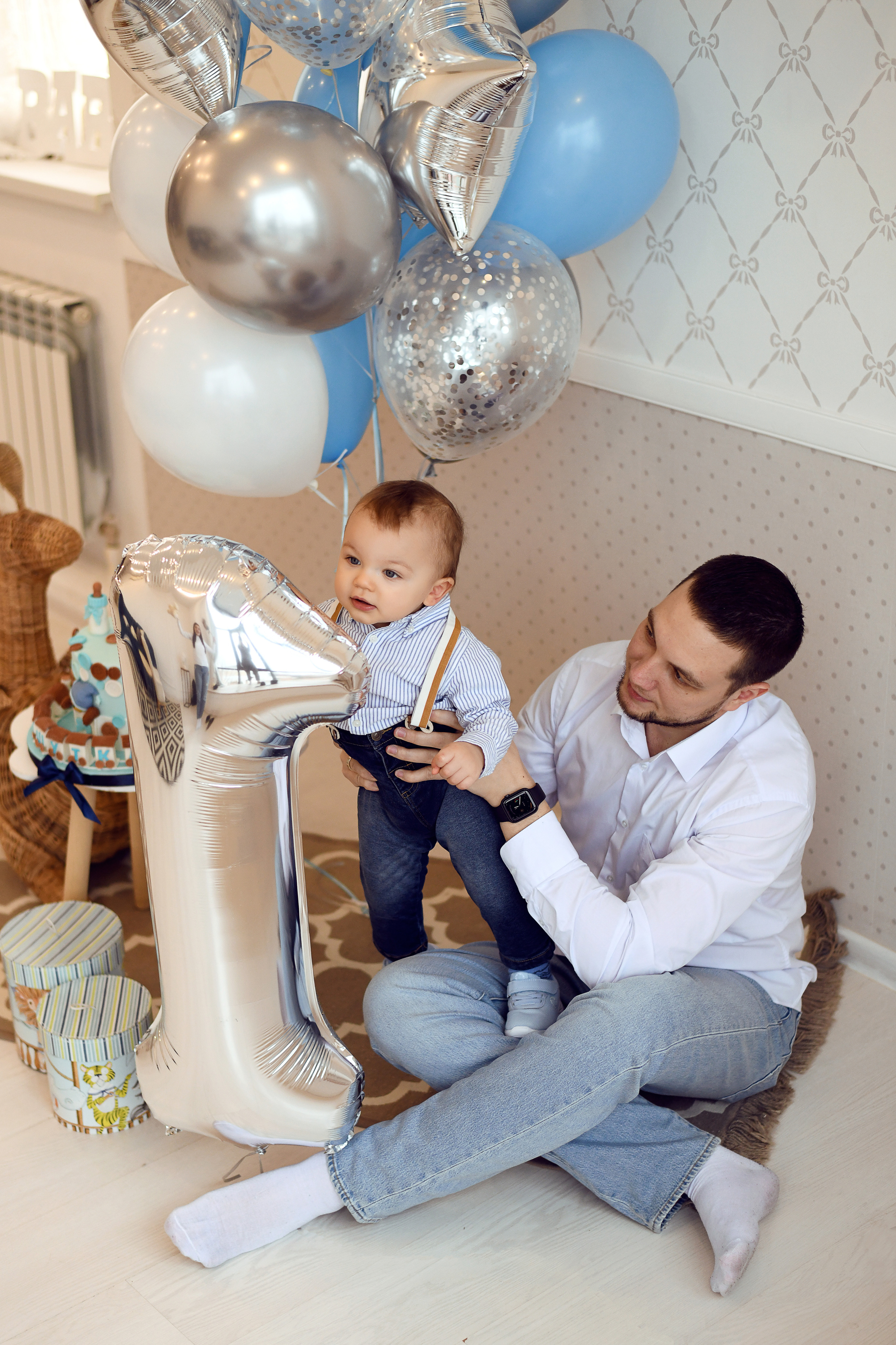 Мише 1 годик. Семейный, детский фотограф в Ростове-на-Дону Совенко Юлия