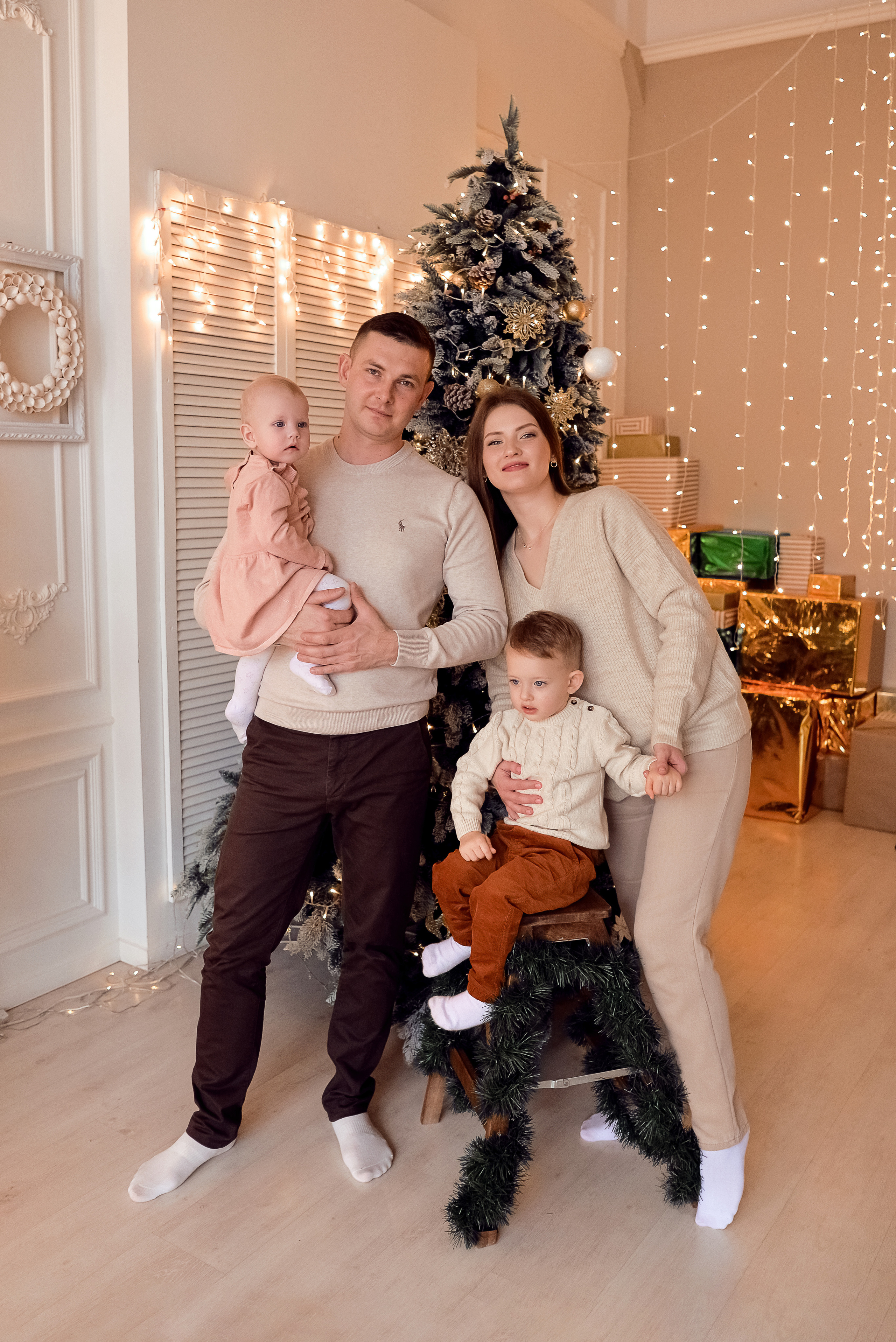 Татьяна и Александр. Новый год. Семейный, детский фотограф в Ростове-на-Дону Совенко Юлия