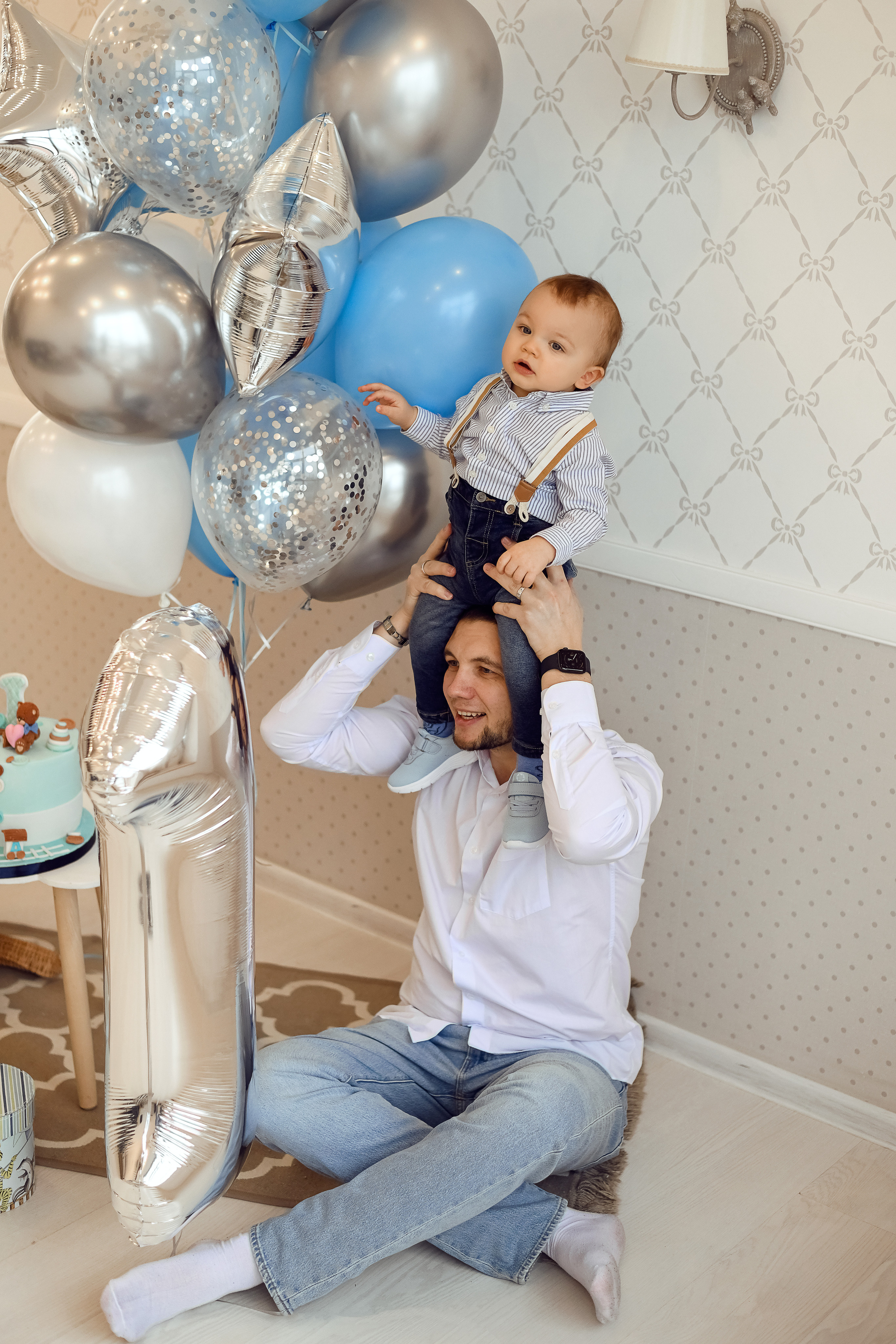 Мише 1 годик. Семейный, детский фотограф в Ростове-на-Дону Совенко Юлия