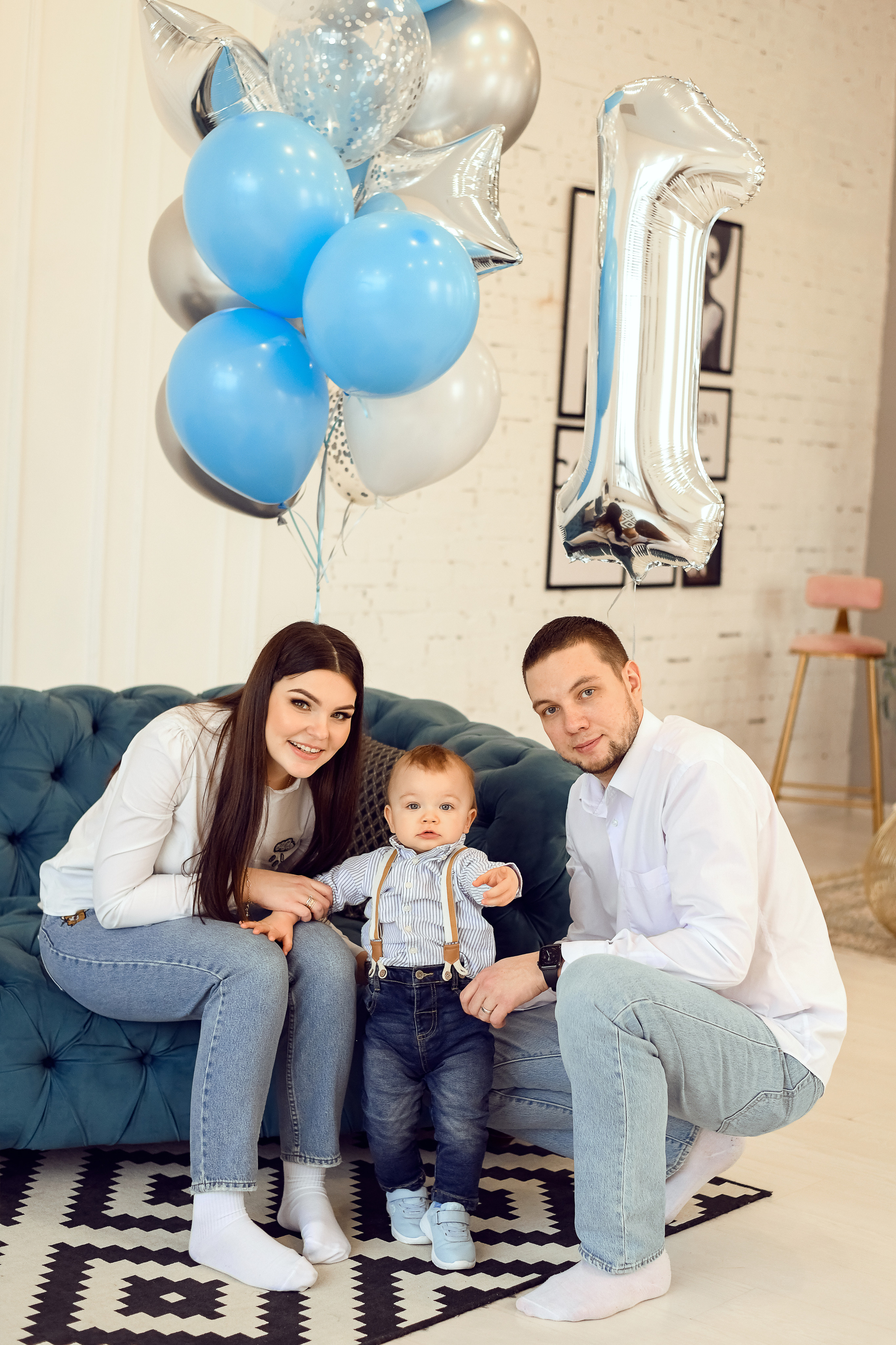 Мише 1 годик. Семейный, детский фотограф в Ростове-на-Дону Совенко Юлия