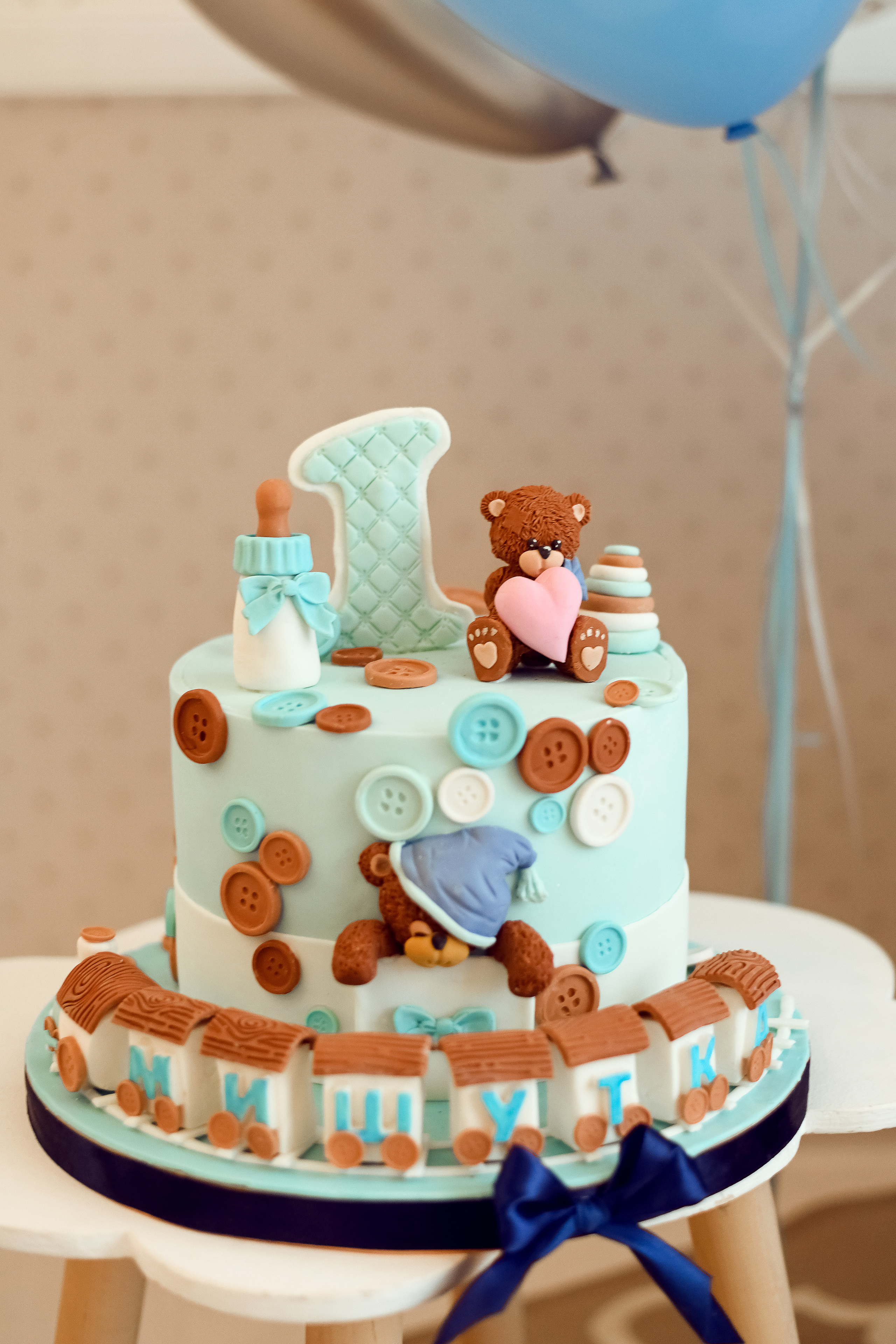 Мише 1 годик. Семейный, детский фотограф в Ростове-на-Дону Совенко Юлия