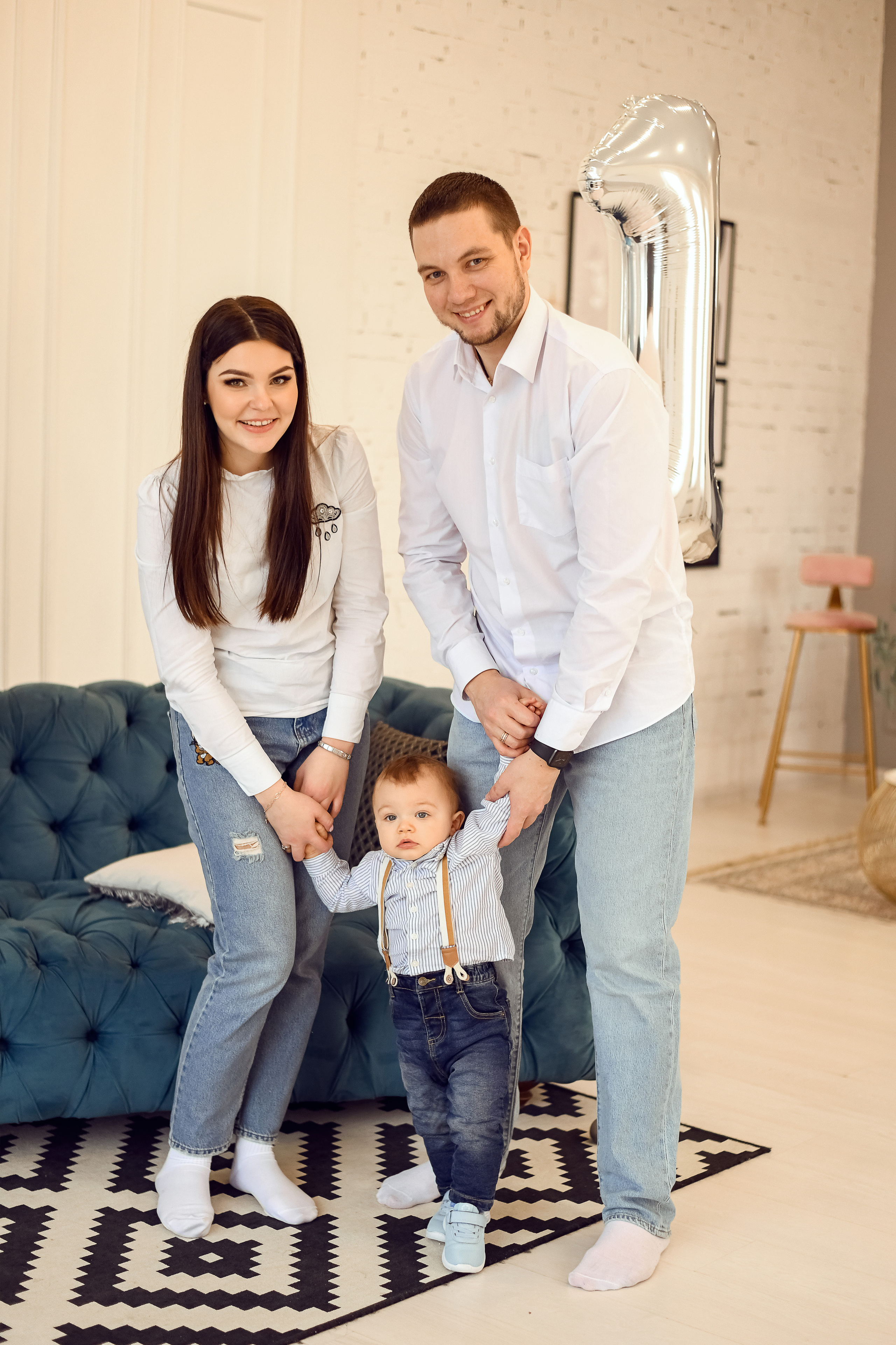 Мише 1 годик. Семейный, детский фотограф в Ростове-на-Дону Совенко Юлия