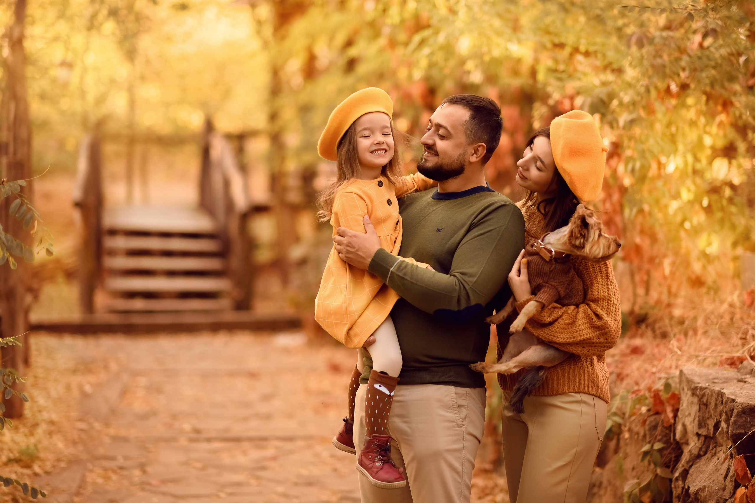 Вадим, Настя и Ариша. Семейный, детский фотограф в Ростове-на-Дону Совенко Юлия
