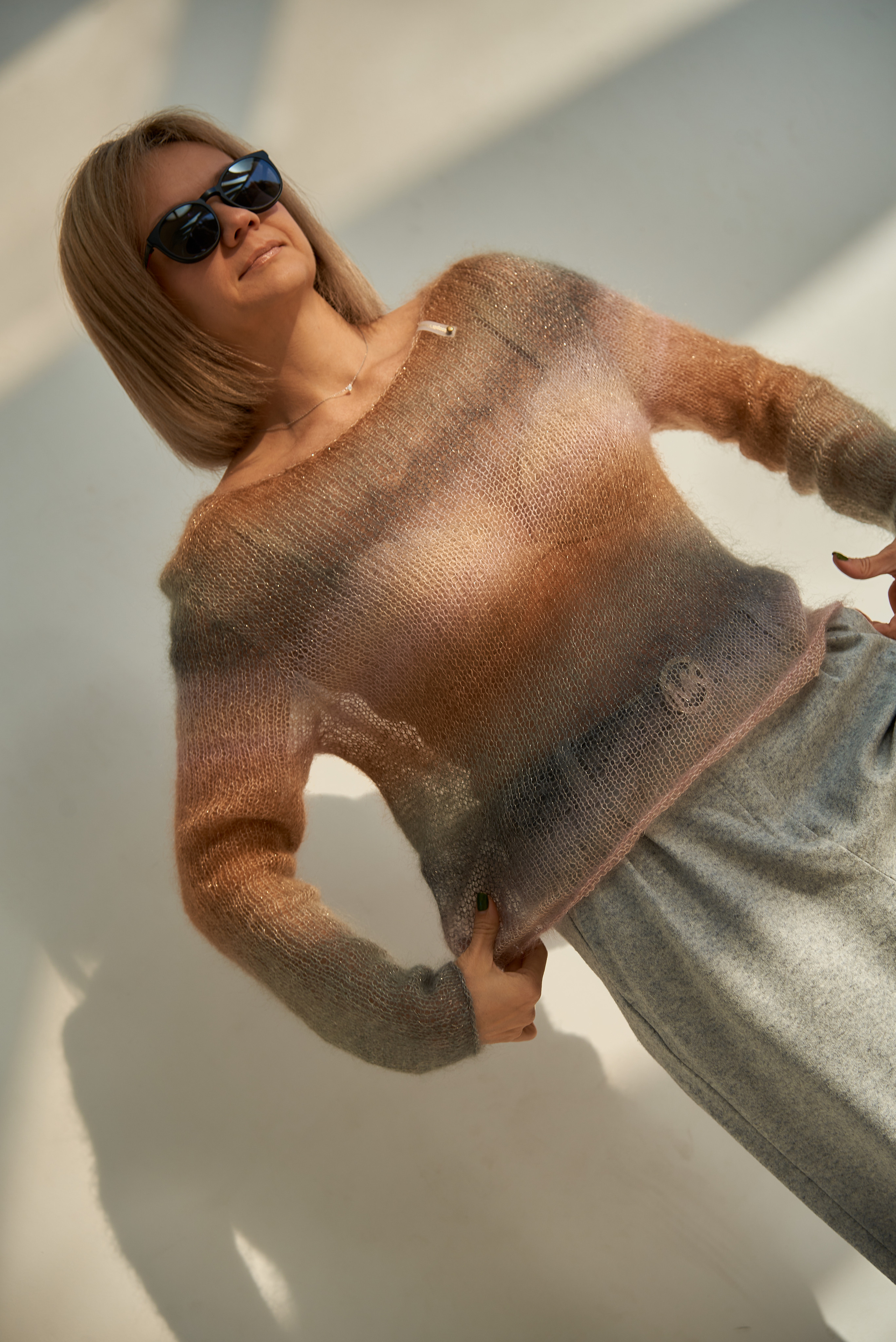 Контент съемка вязаные изделия свитер. Фотограф Алматы Ольга Photodooshy