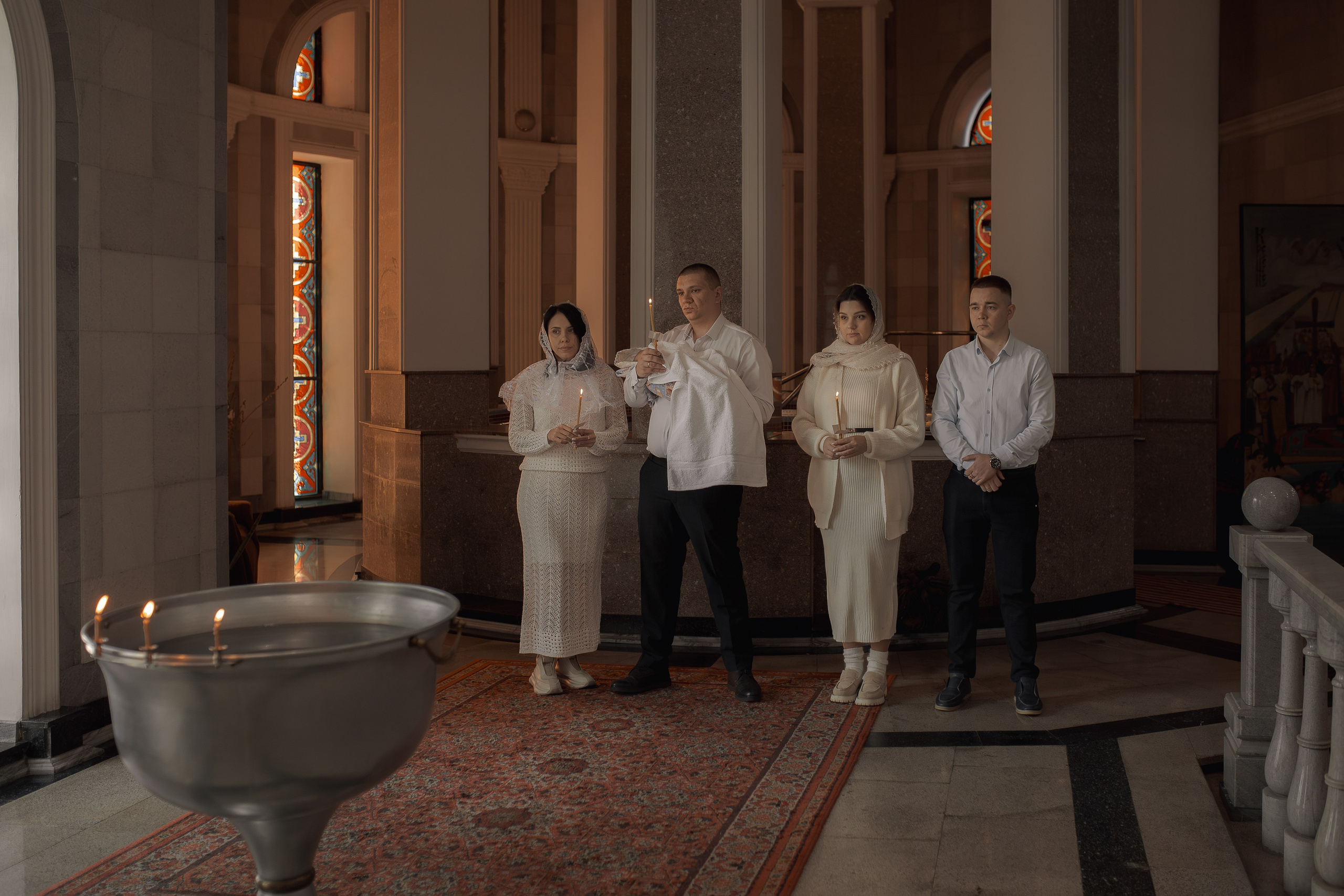 Крещение Гордея. Фотограф на Крещение и Венчание в Ташкенте