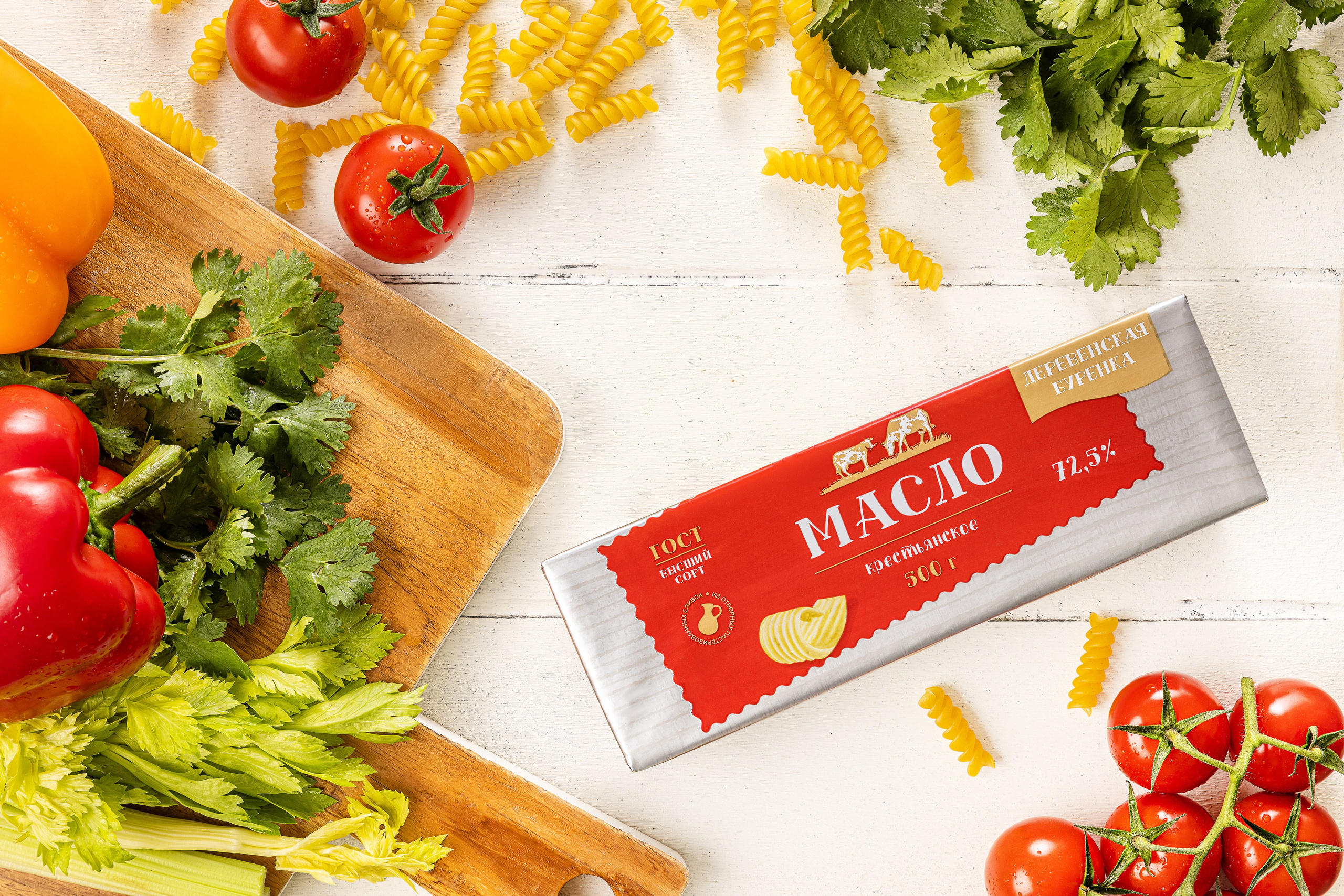 ТМ Деревенская Буренка. Юлия Космо — фуд-фотограф, предметный стилист, Москва