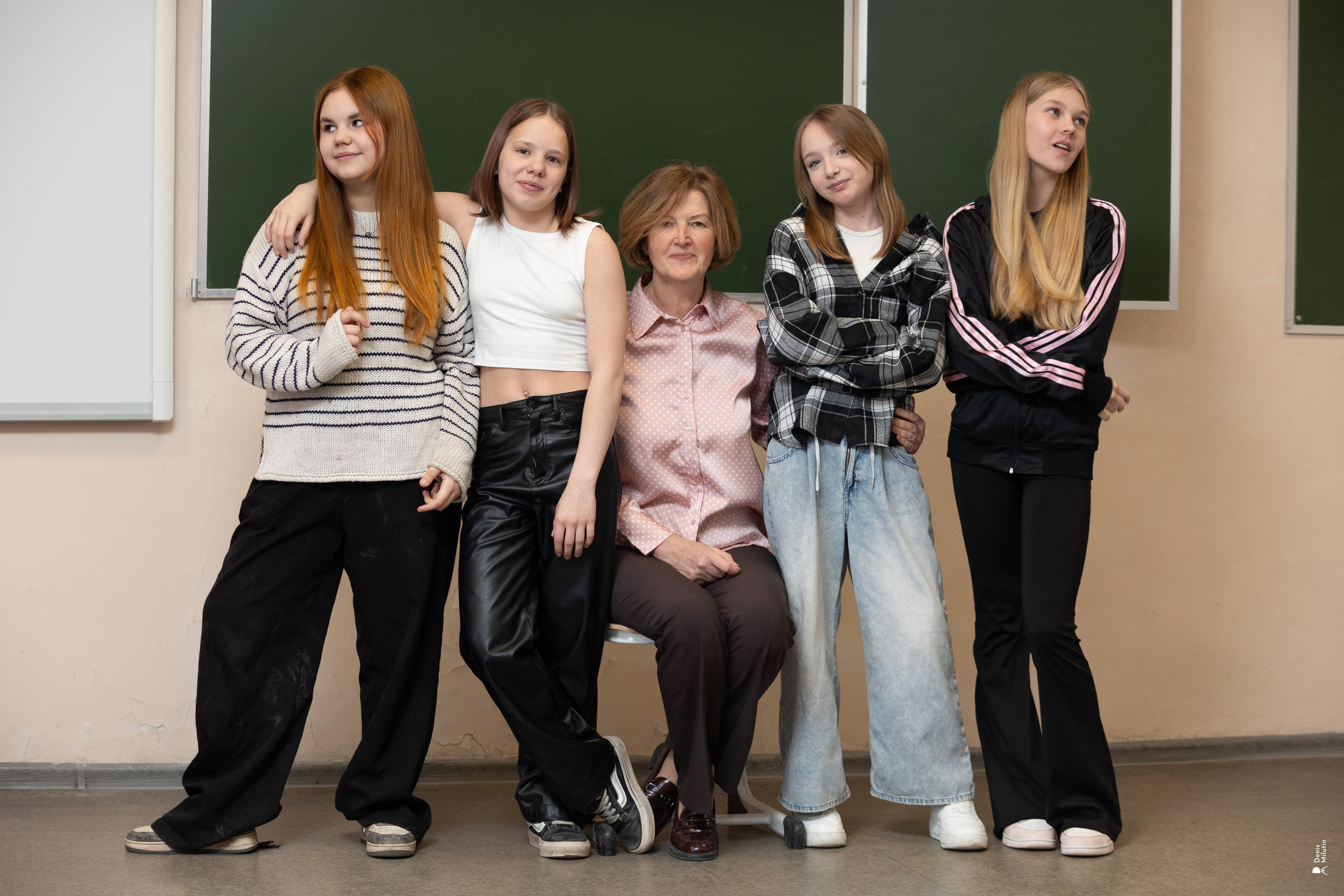 46 школа дружный класс. Портретный фотограф Денис Милютин