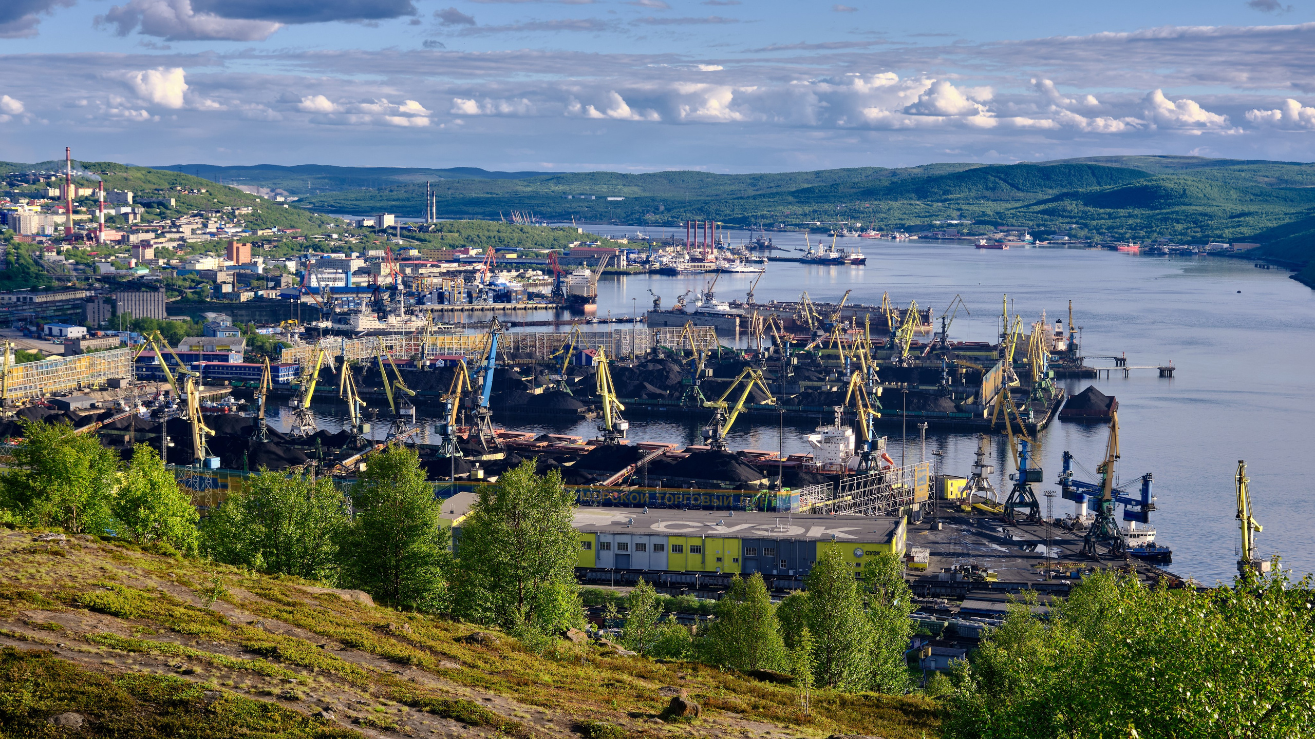 Мурманск. Пейзажи Крайнего Севера. Баренцево море, Рыбачий, Средний, Немецкий