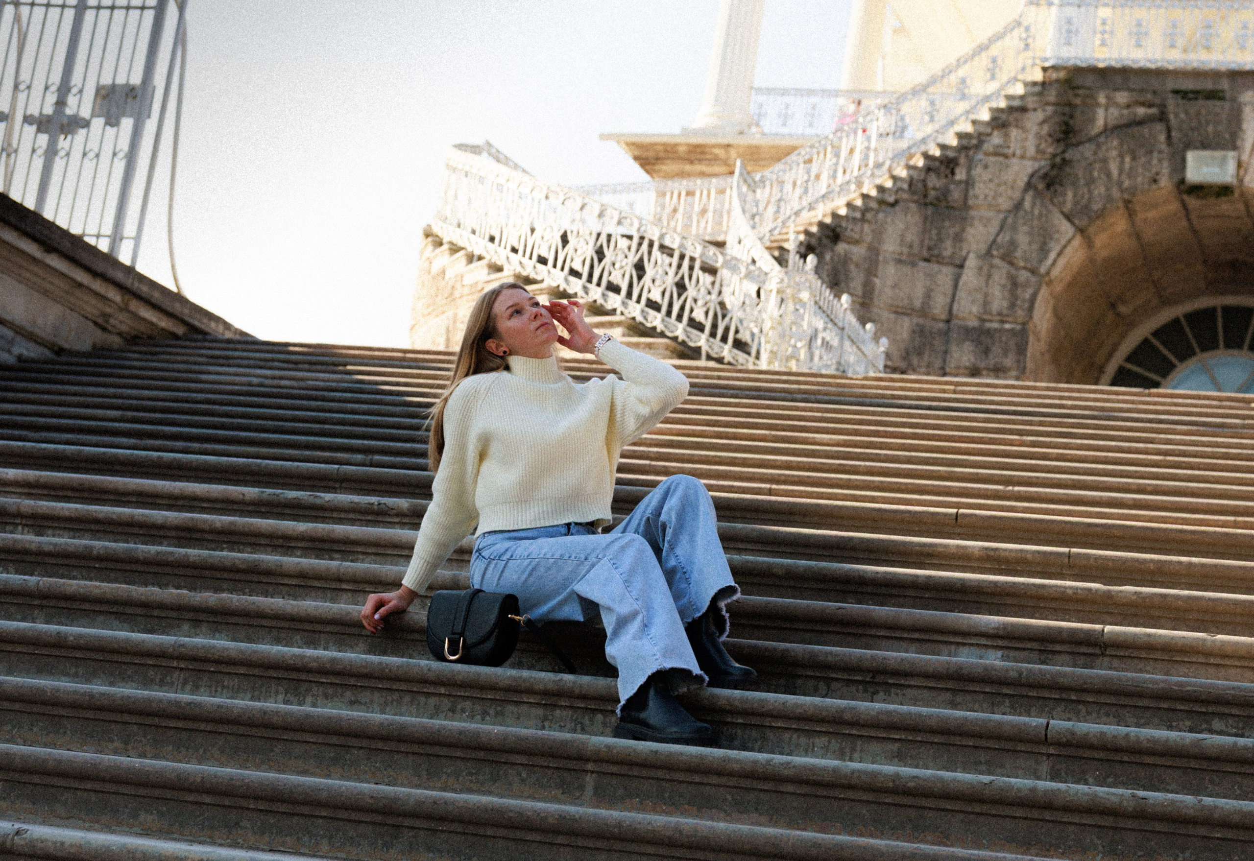 Солнечная осень в Пушкине. Портретный, семейный фотограф в Санкт-Петербурге и Ленинградской области Виктория Соловьёва