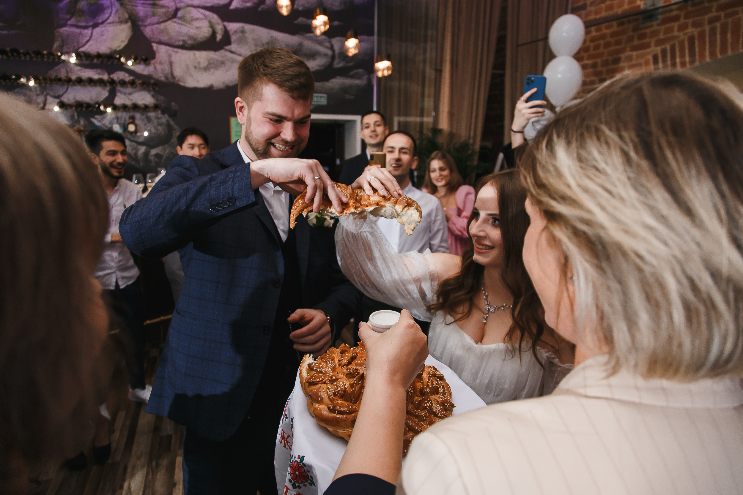 Свадебный банкет Владимира и Анастасии