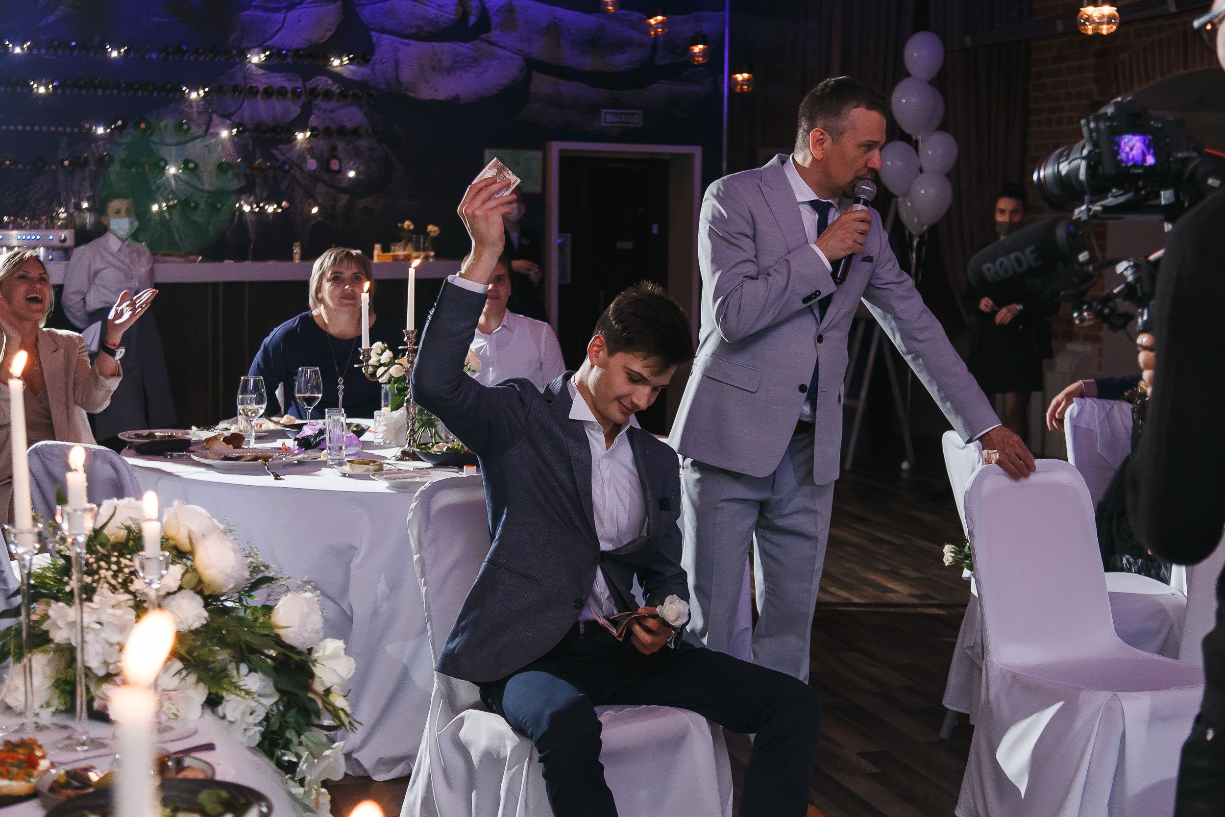 Свадебный банкет Владимира и Анастасии