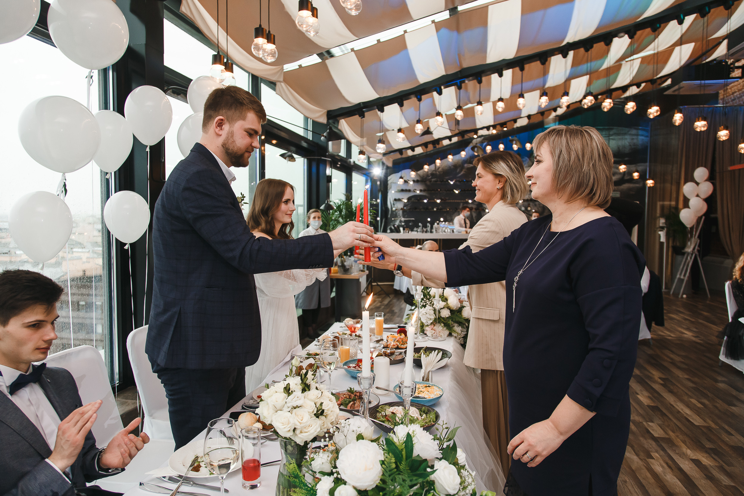 Свадебный банкет Владимира и Анастасии