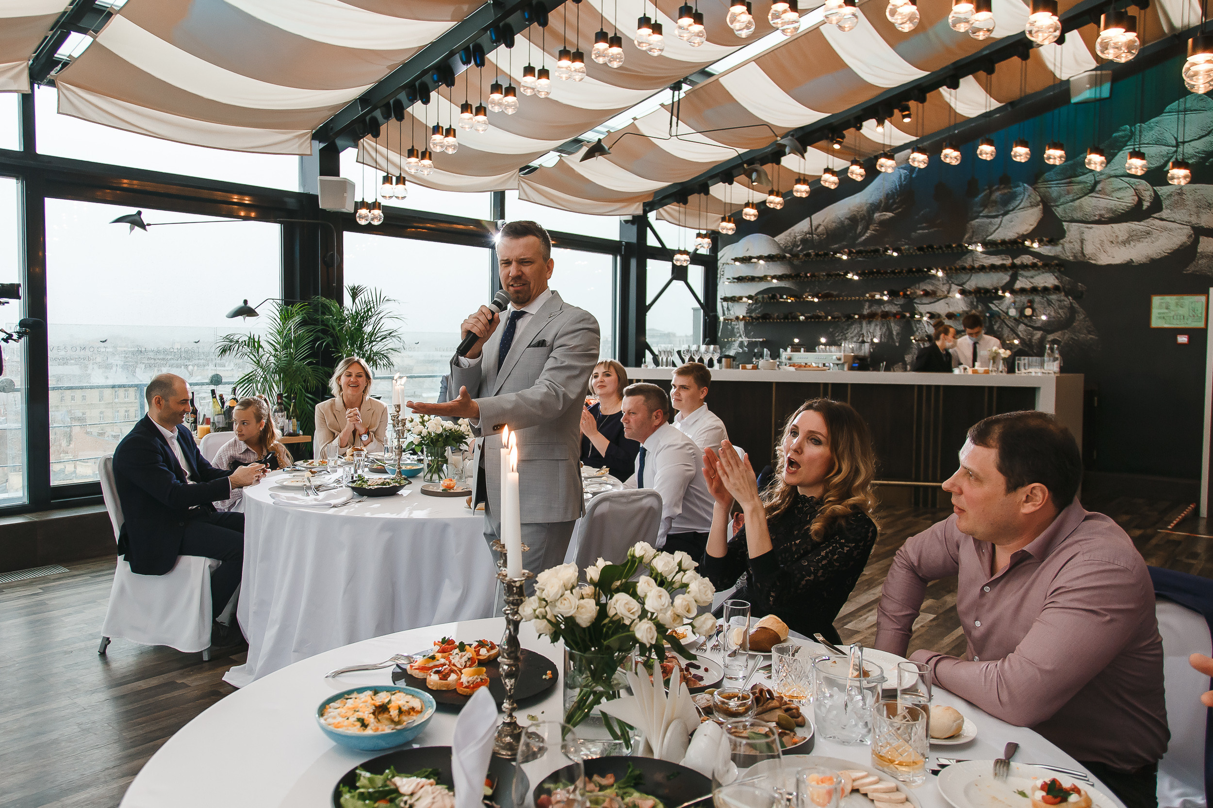 Свадебный банкет Владимира и Анастасии