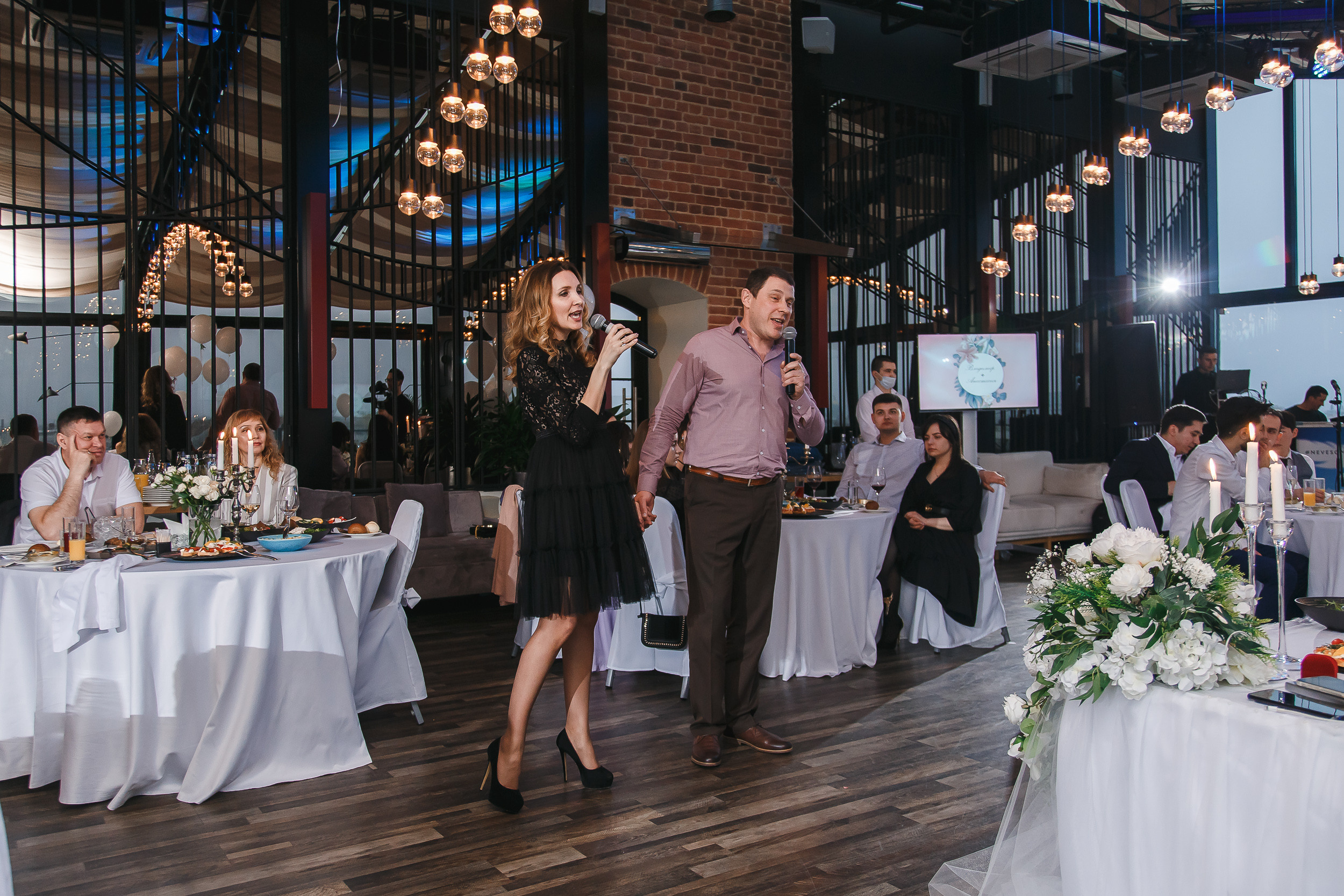 Свадебный банкет Владимира и Анастасии