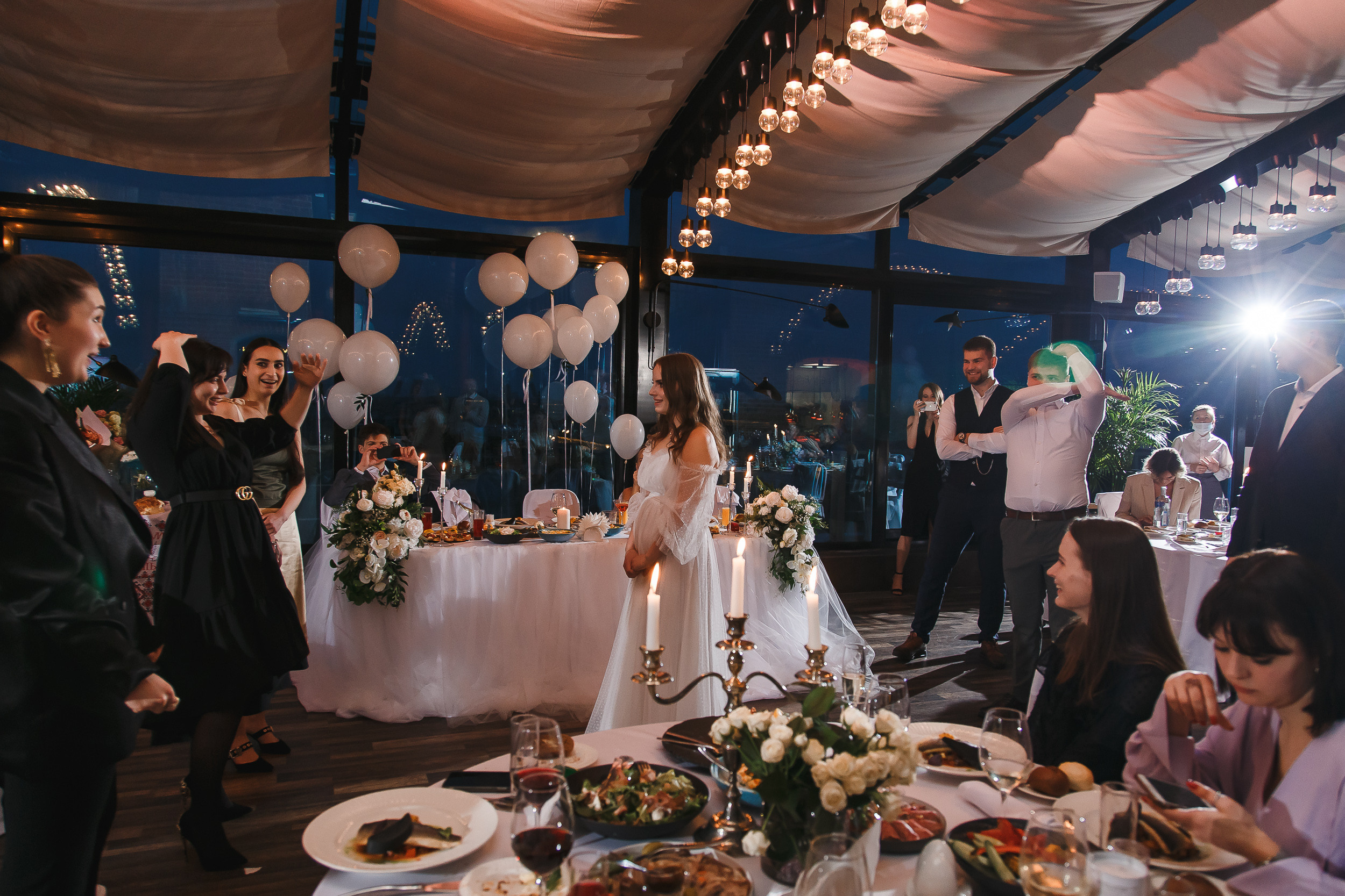 Свадебный банкет Владимира и Анастасии