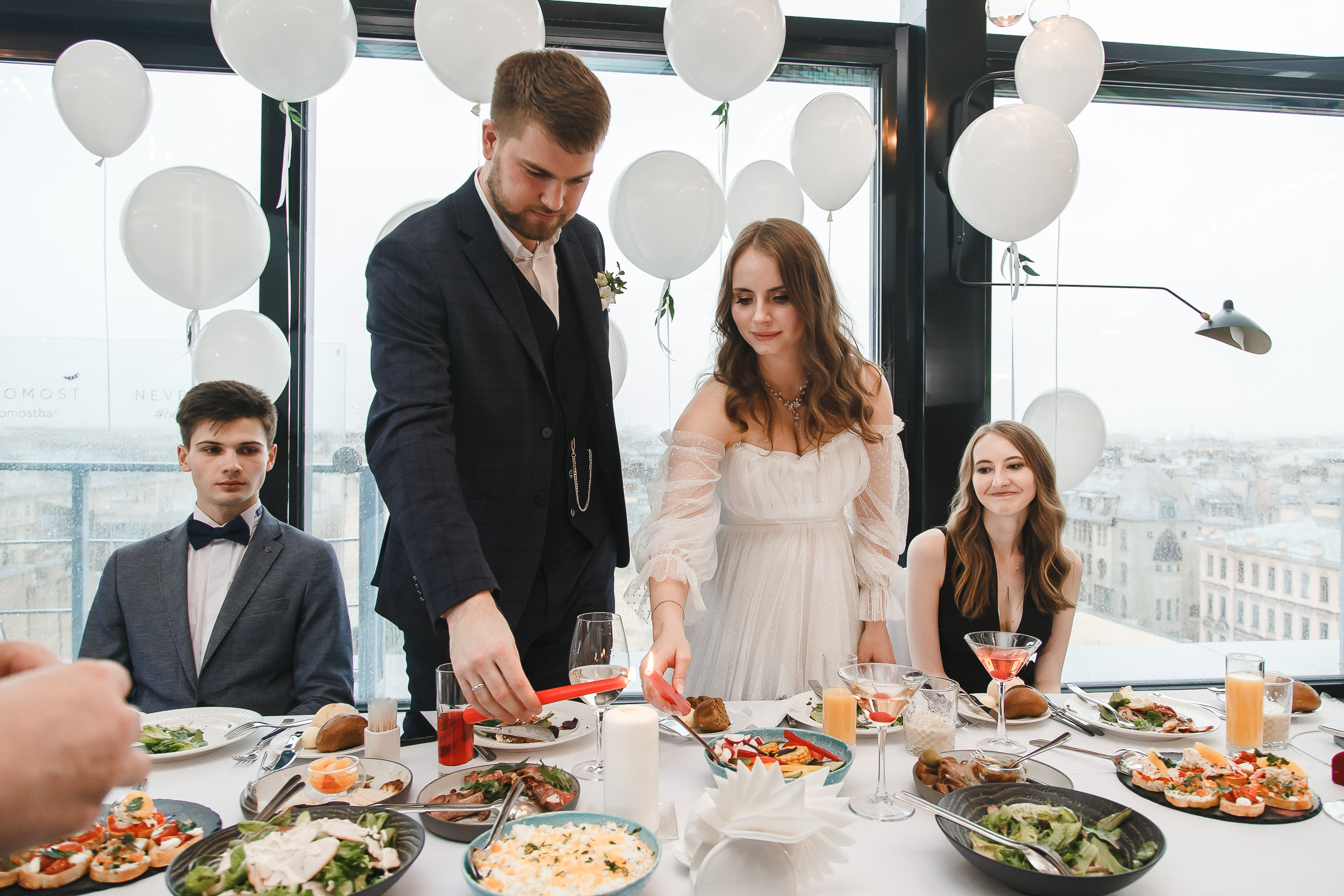 Свадебный банкет Владимира и Анастасии