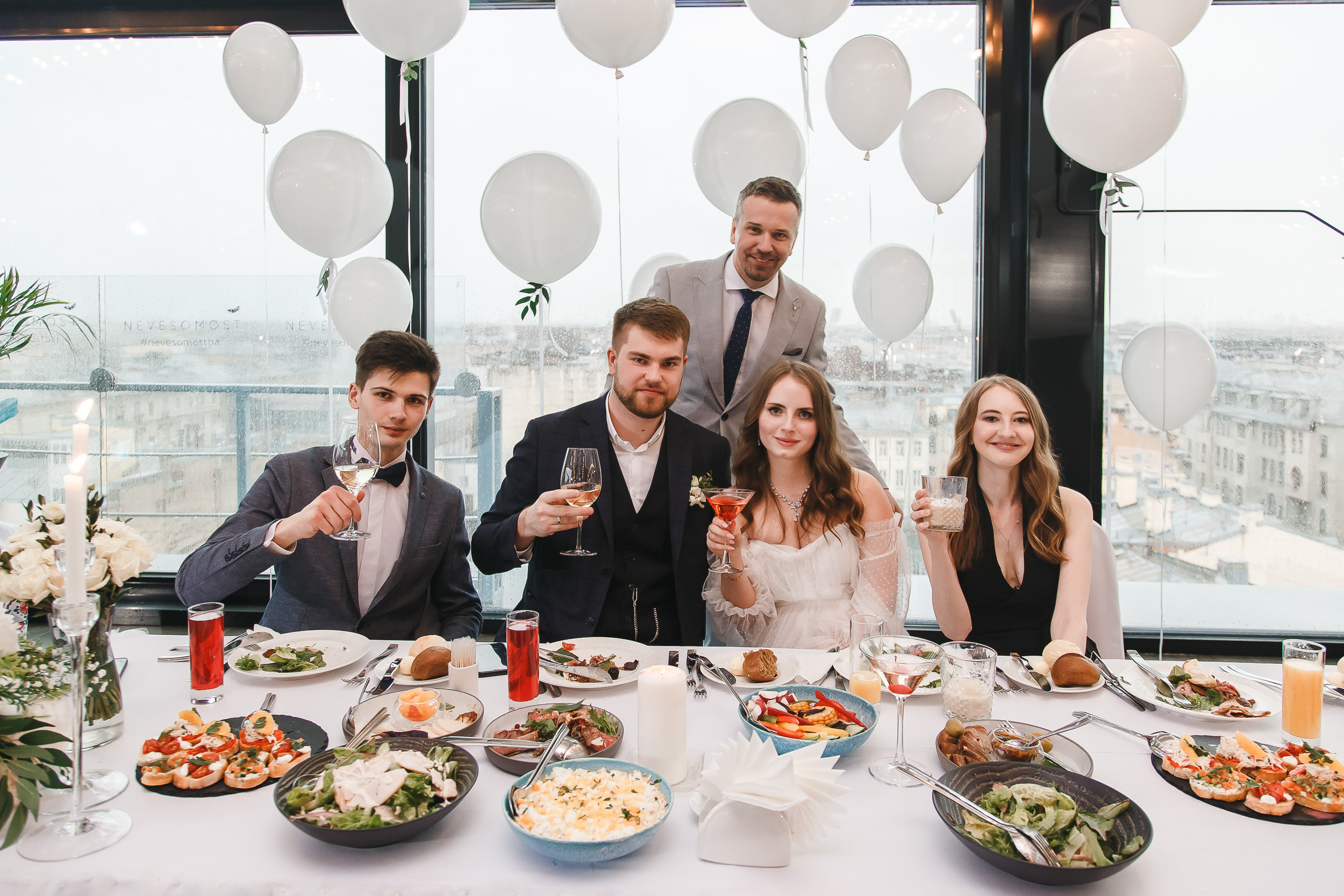 Свадебный банкет Владимира и Анастасии