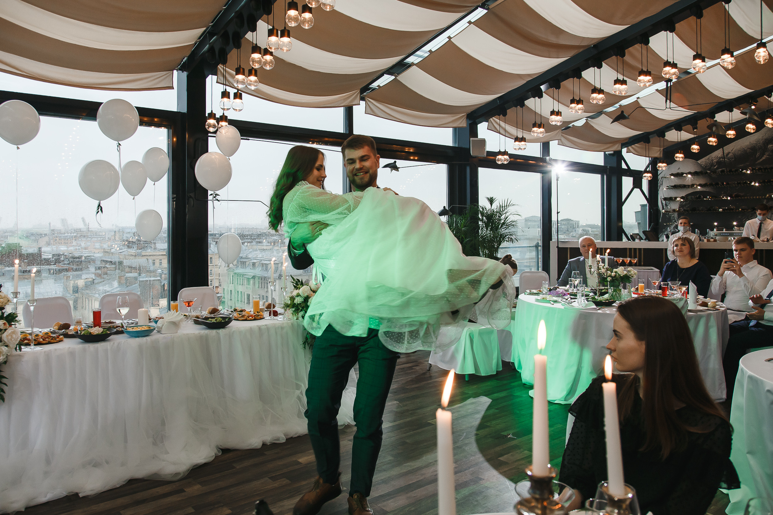 Свадебный банкет Владимира и Анастасии