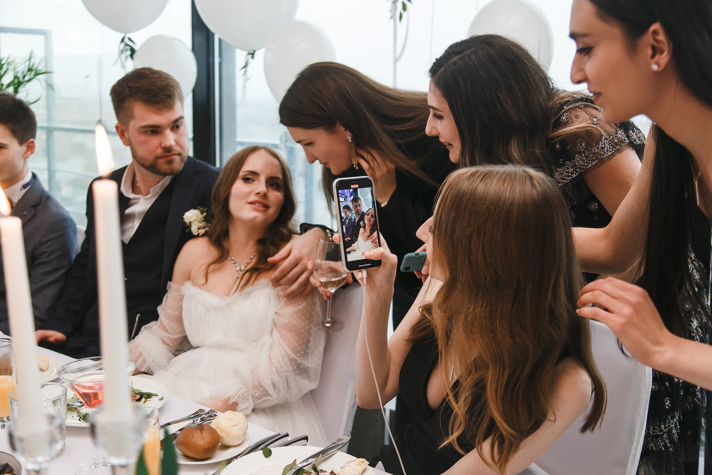 Свадебный банкет Владимира и Анастасии