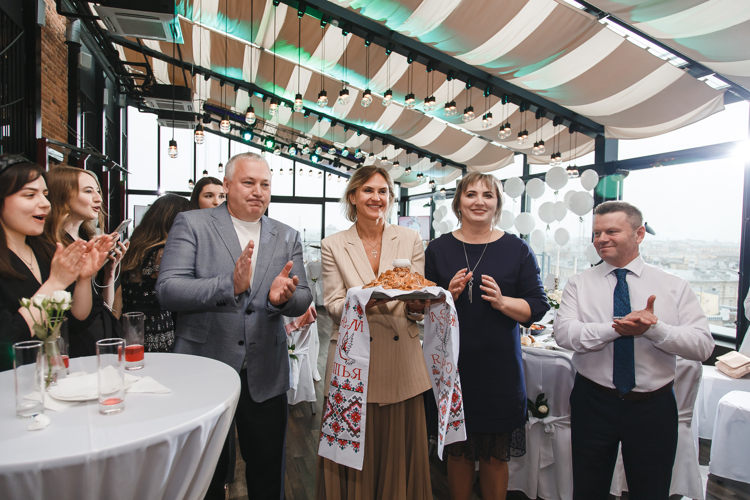 Свадебный банкет Владимира и Анастасии