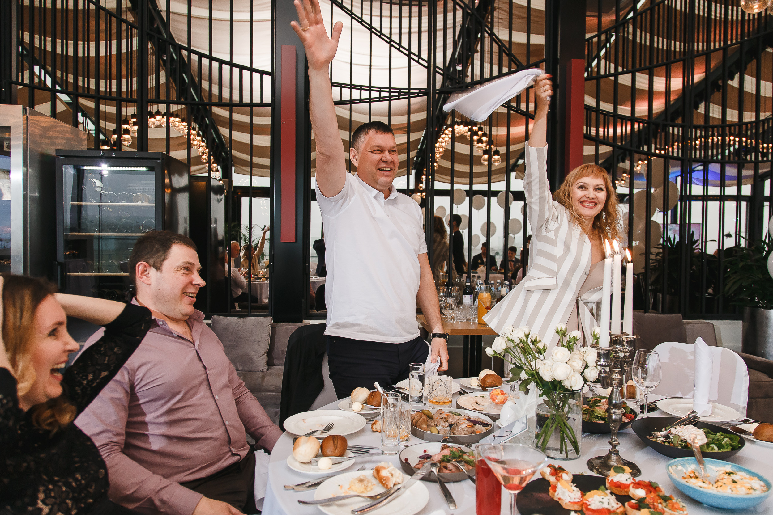 Свадебный банкет Владимира и Анастасии